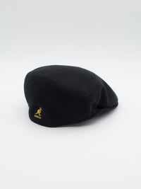 Casquette en laine 504 noire