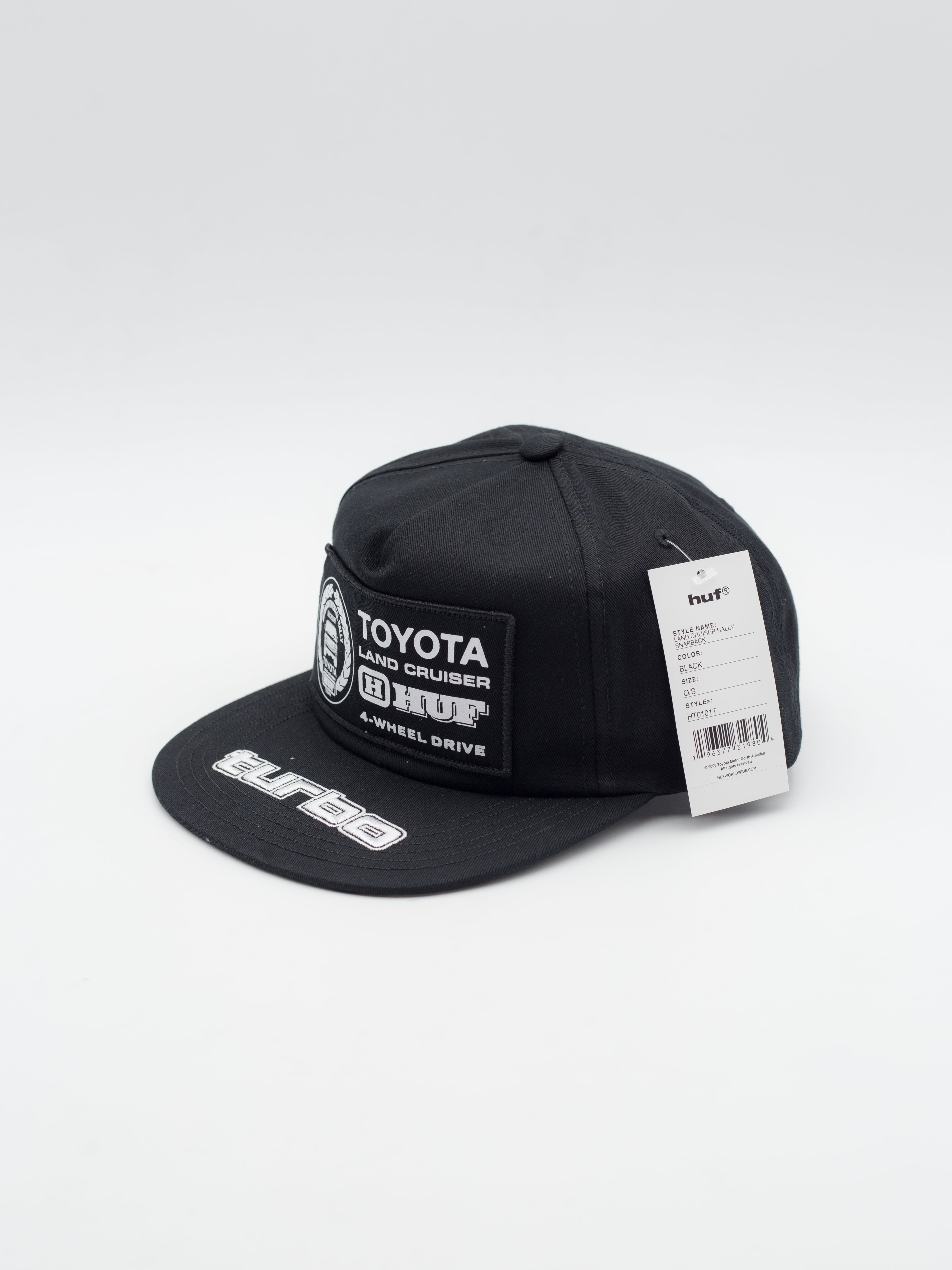 Land Cruiser Rally Snapback Black