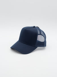 Basic Trucker 5 Panel Navy/Navy
