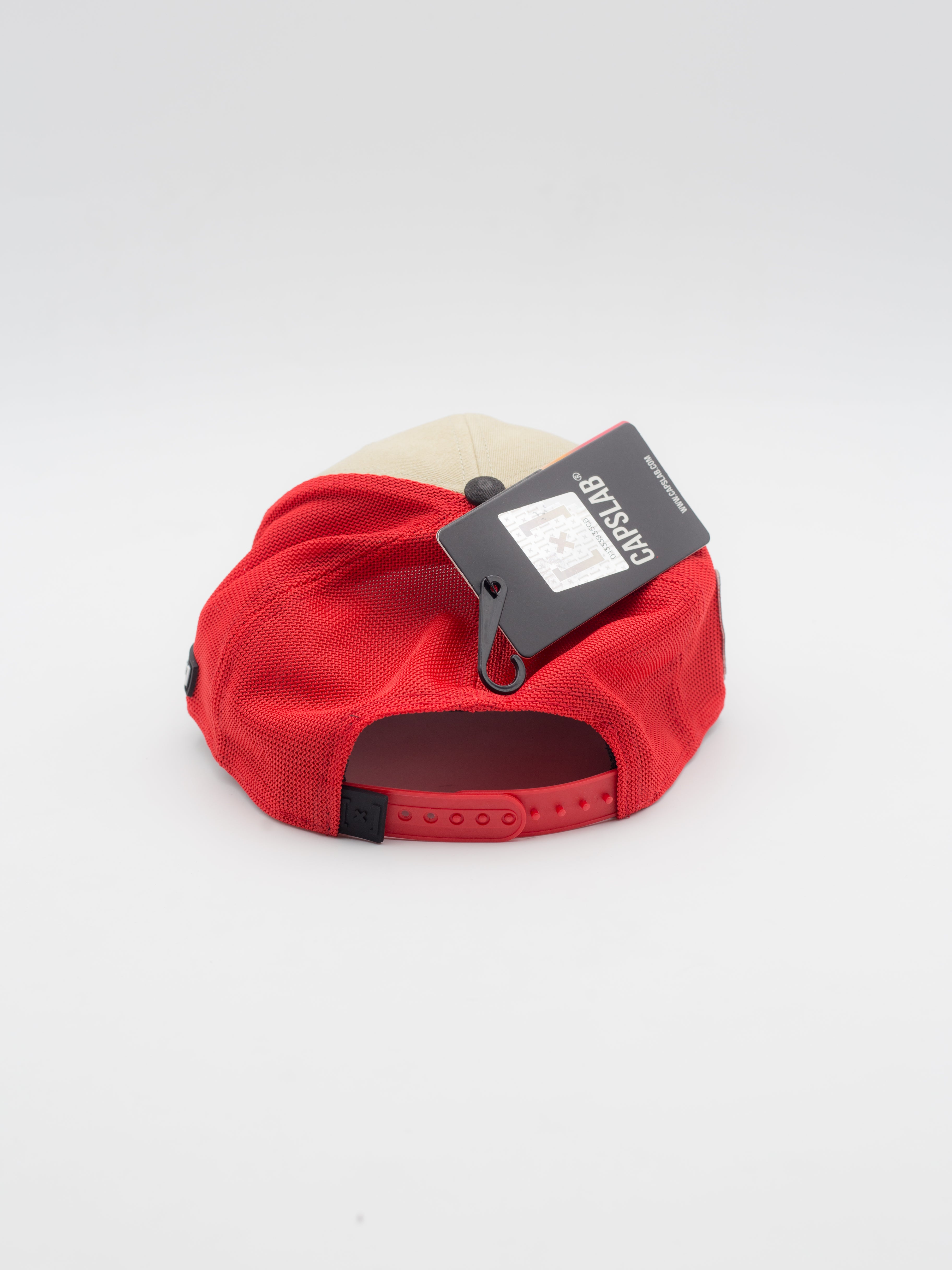 PCS/HELL Hot Stuff Trucker Beige/Red/Grey