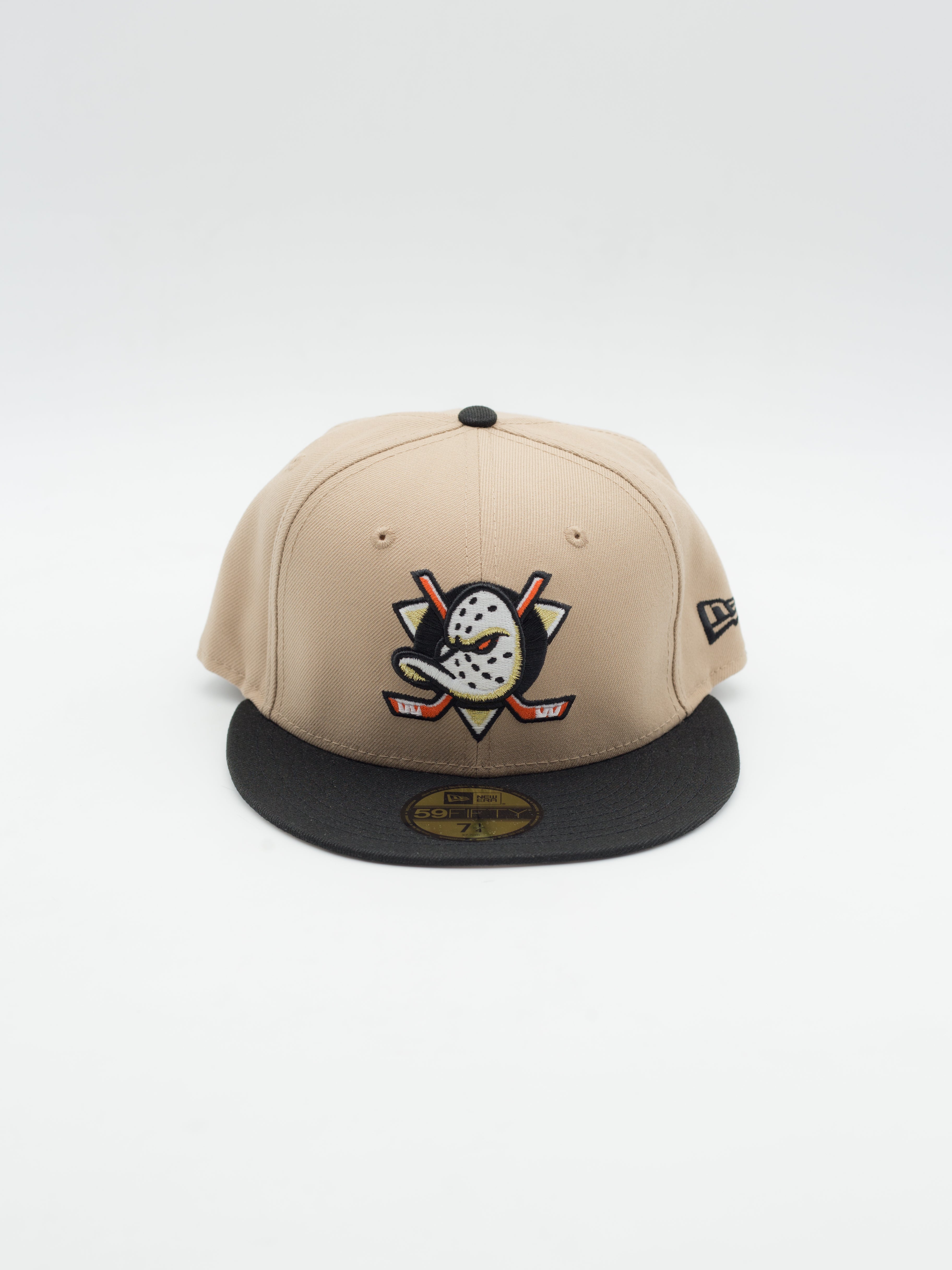 59FIFTY Evergreen Anaheim Ducks Beige/Black