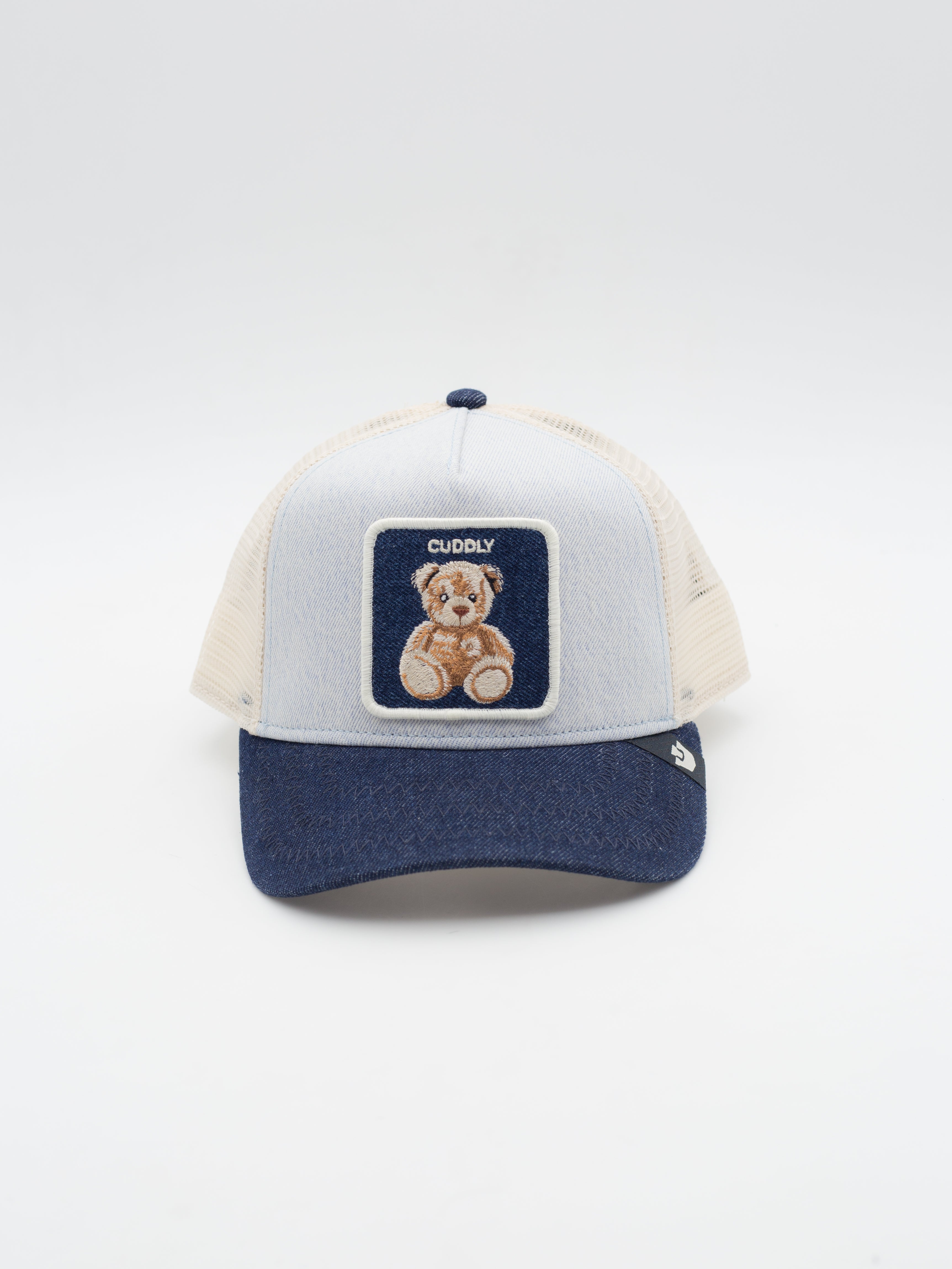 Denim Cuddly Mini Trucker Denim/Beige Kids