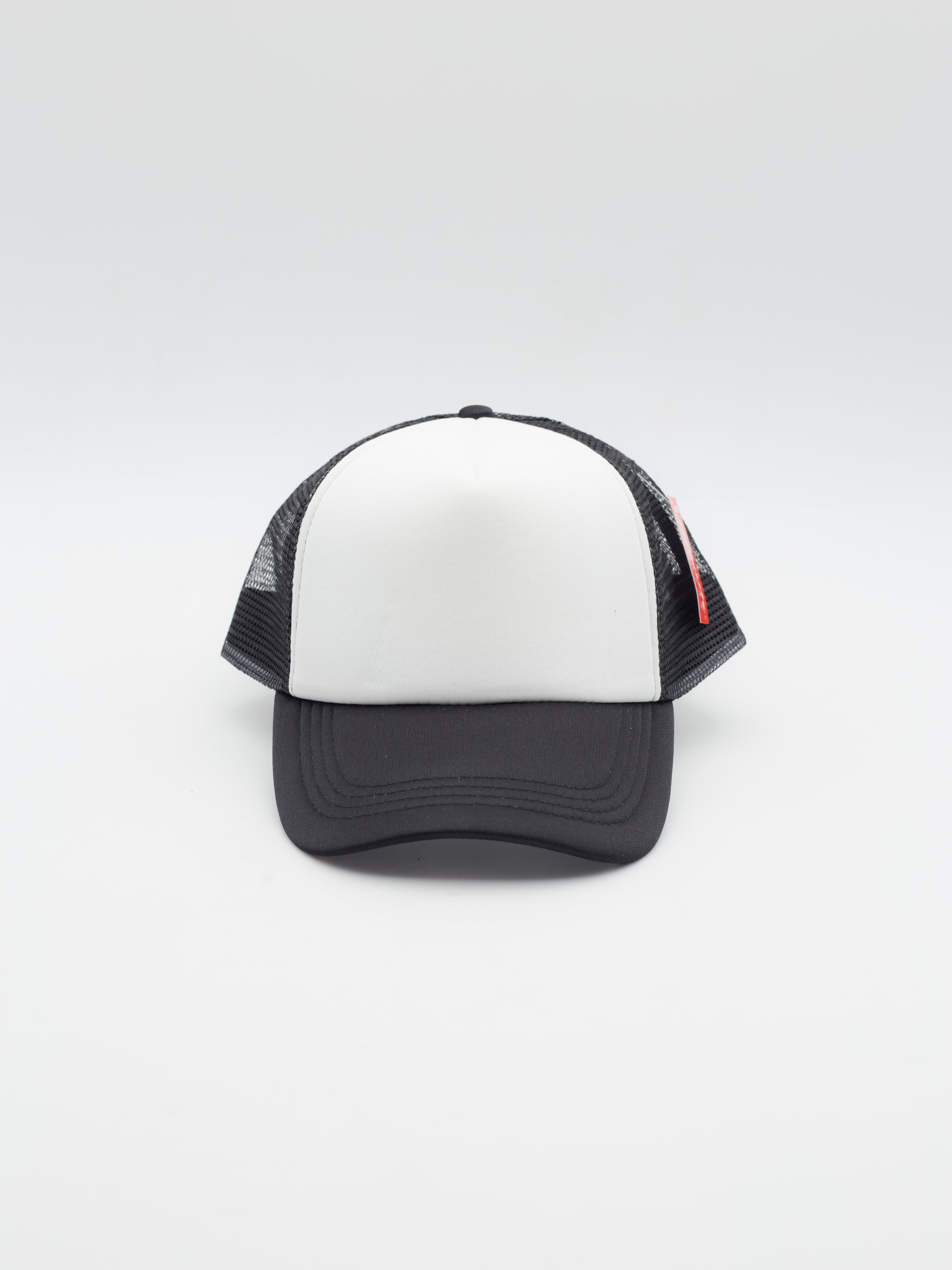 Detroit 1/2 Foam Trucker Black/White