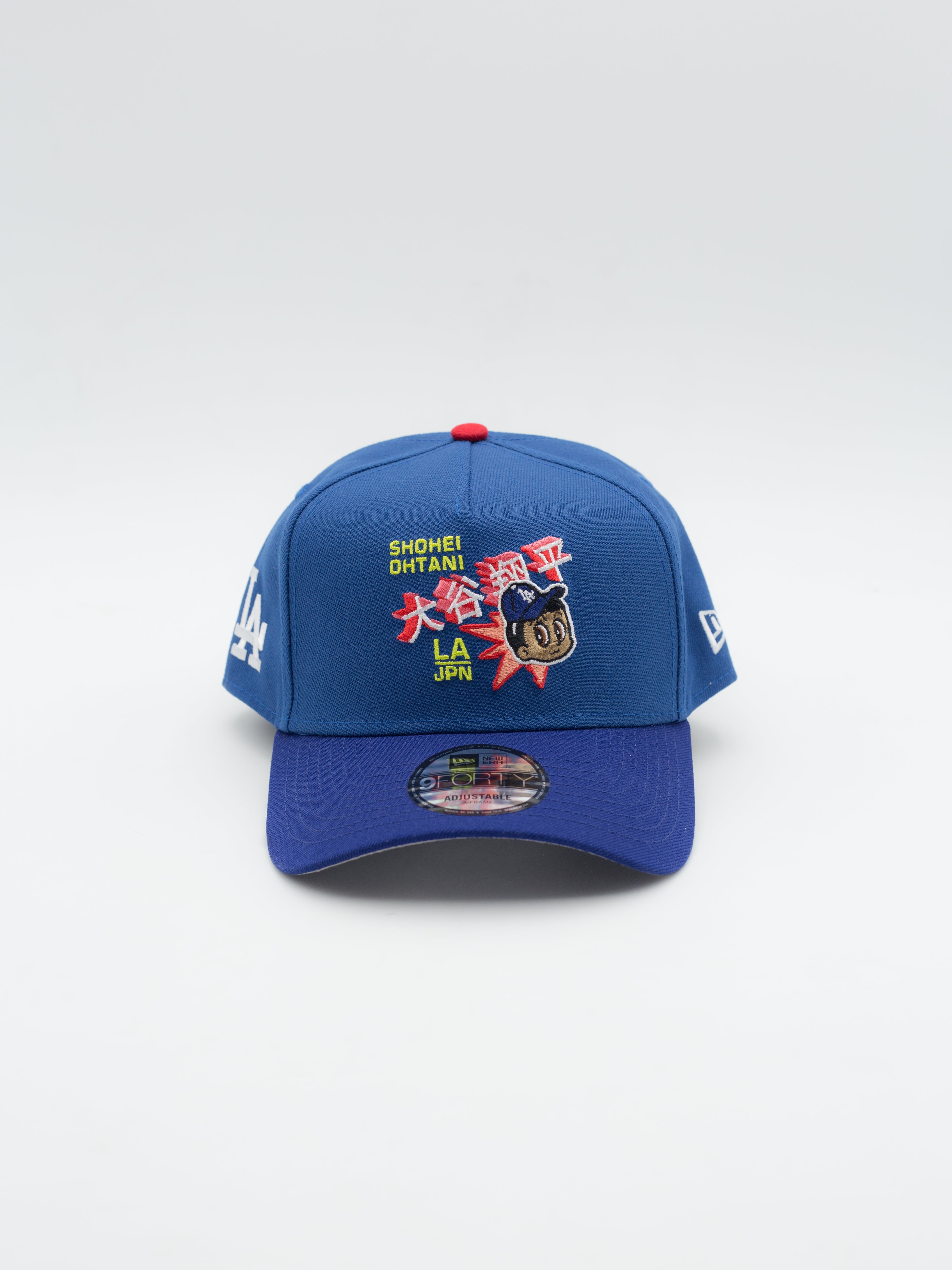 9FORTY A-Frame Los Angeles Dodgers Kanji Crème/Bleu