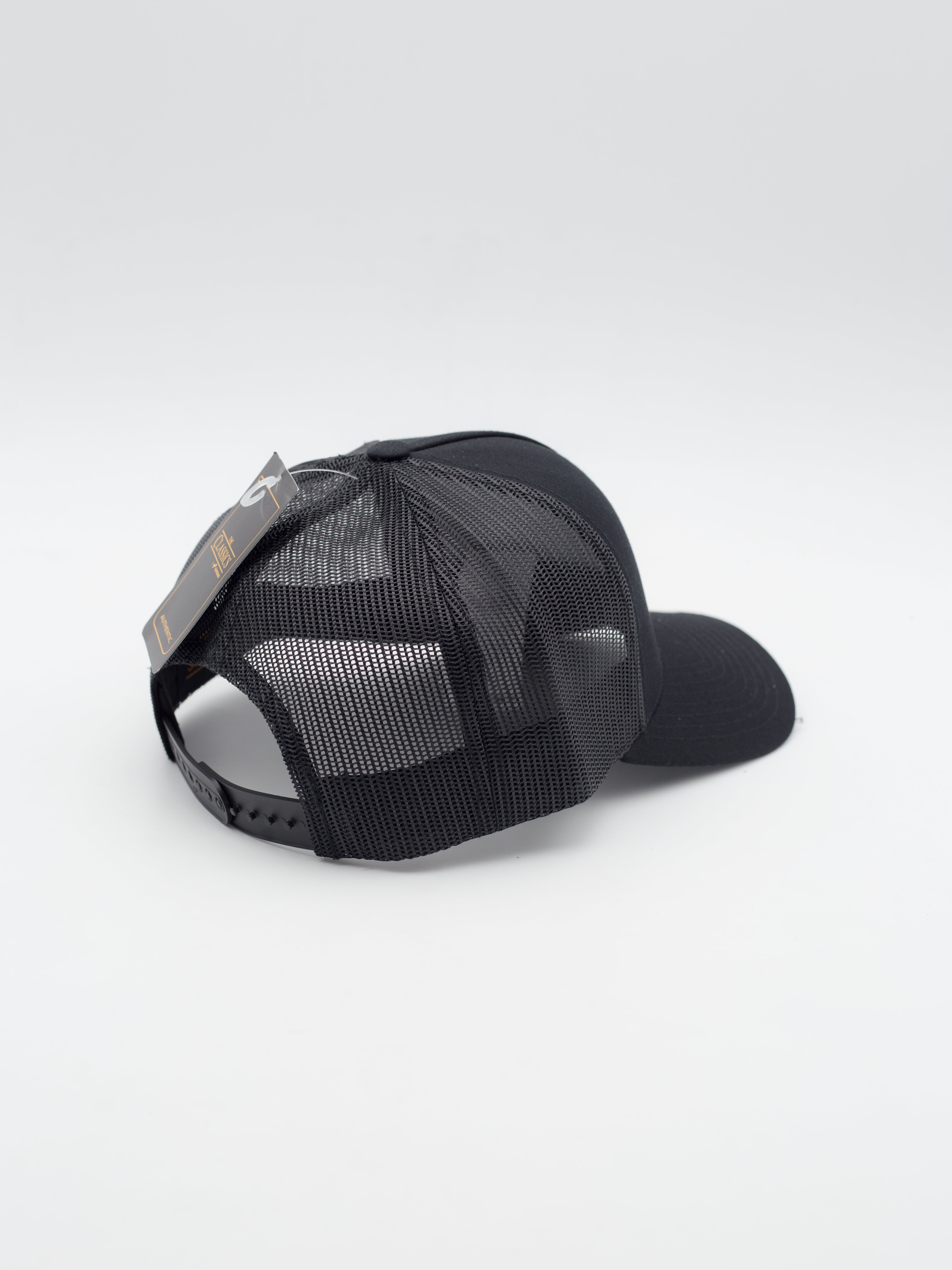 5-Panel Retro Trucker Black/Black