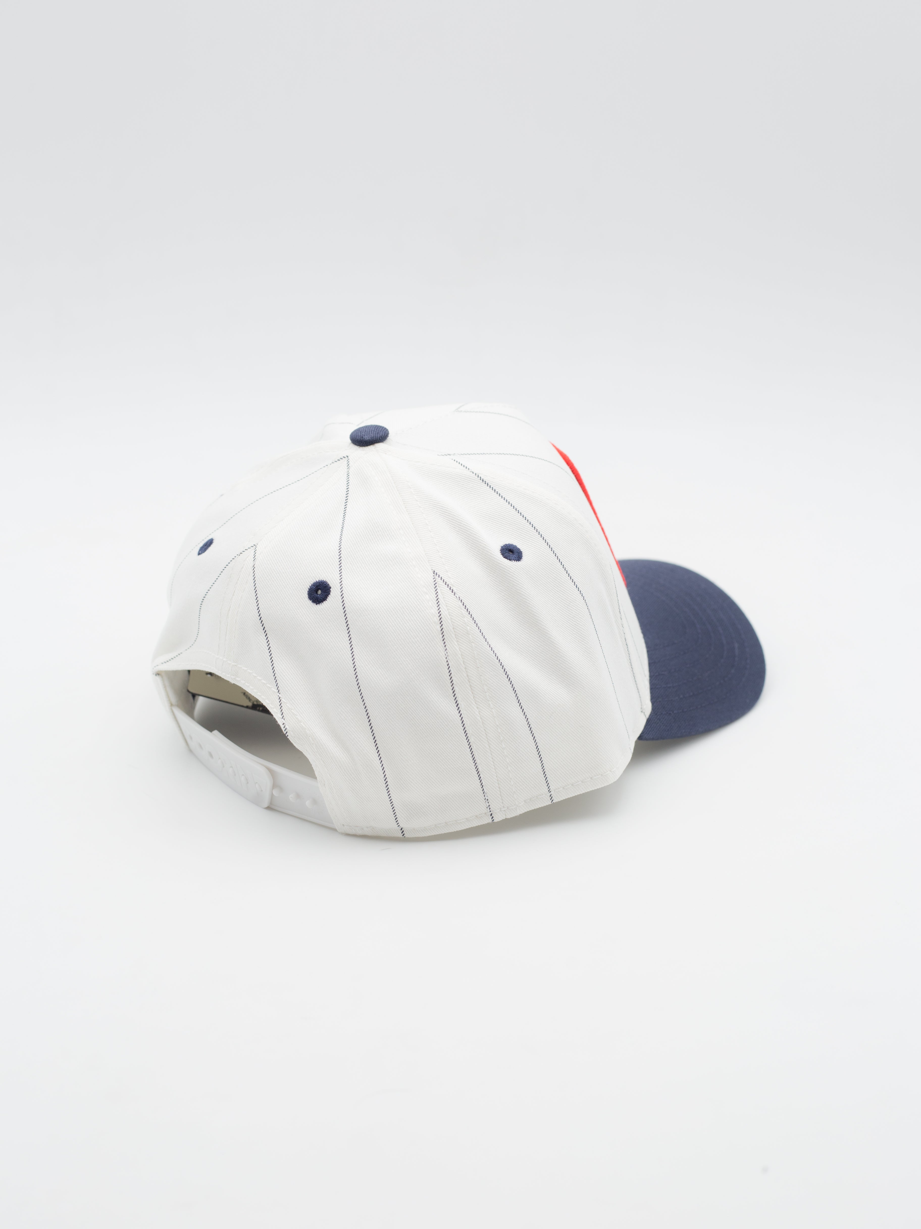 Pinstripe Rooster White/Navy