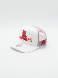Much Love Toronto Raptors Trucker White/Pink