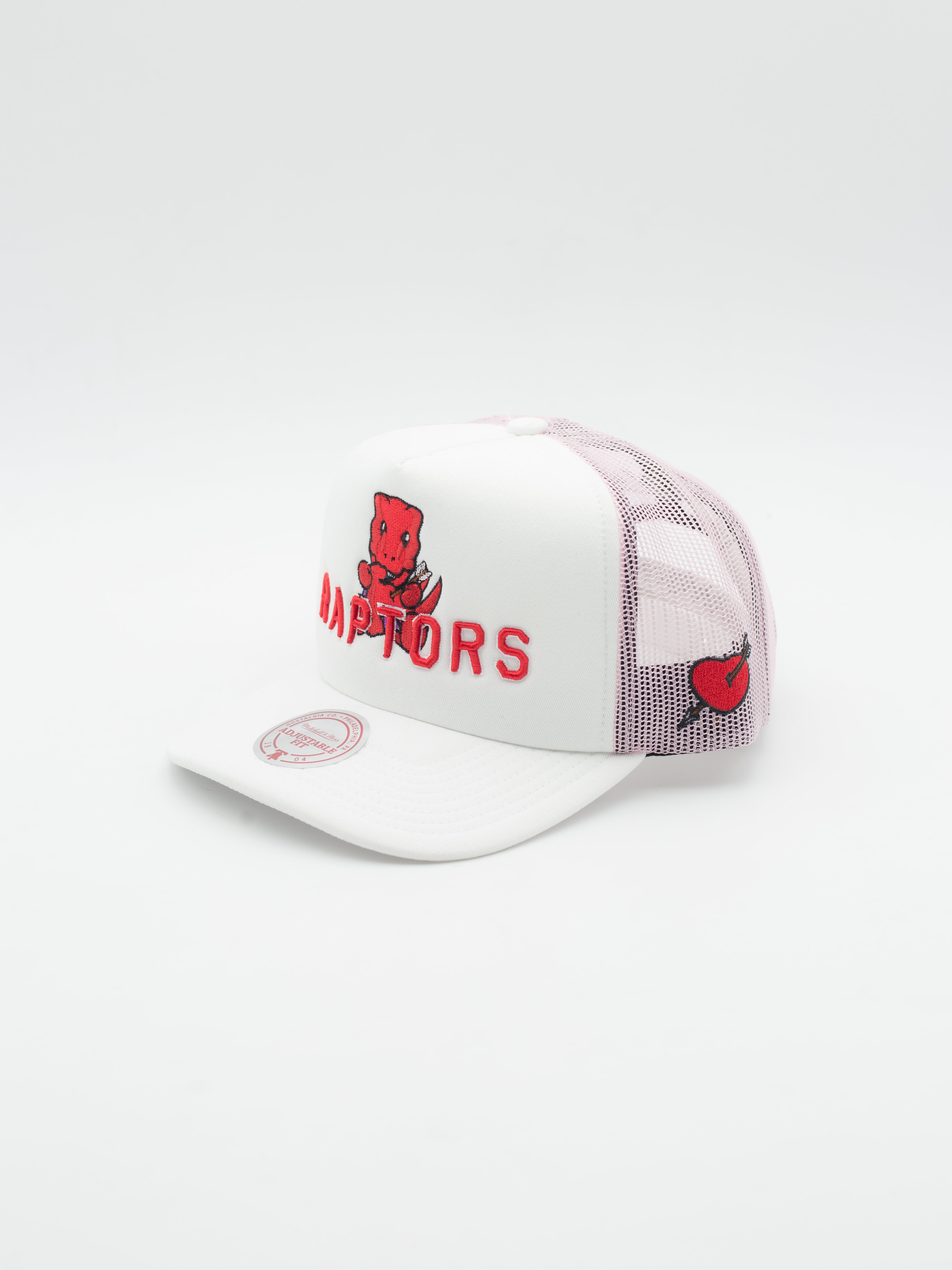Much Love Toronto Raptors Trucker White/Pink