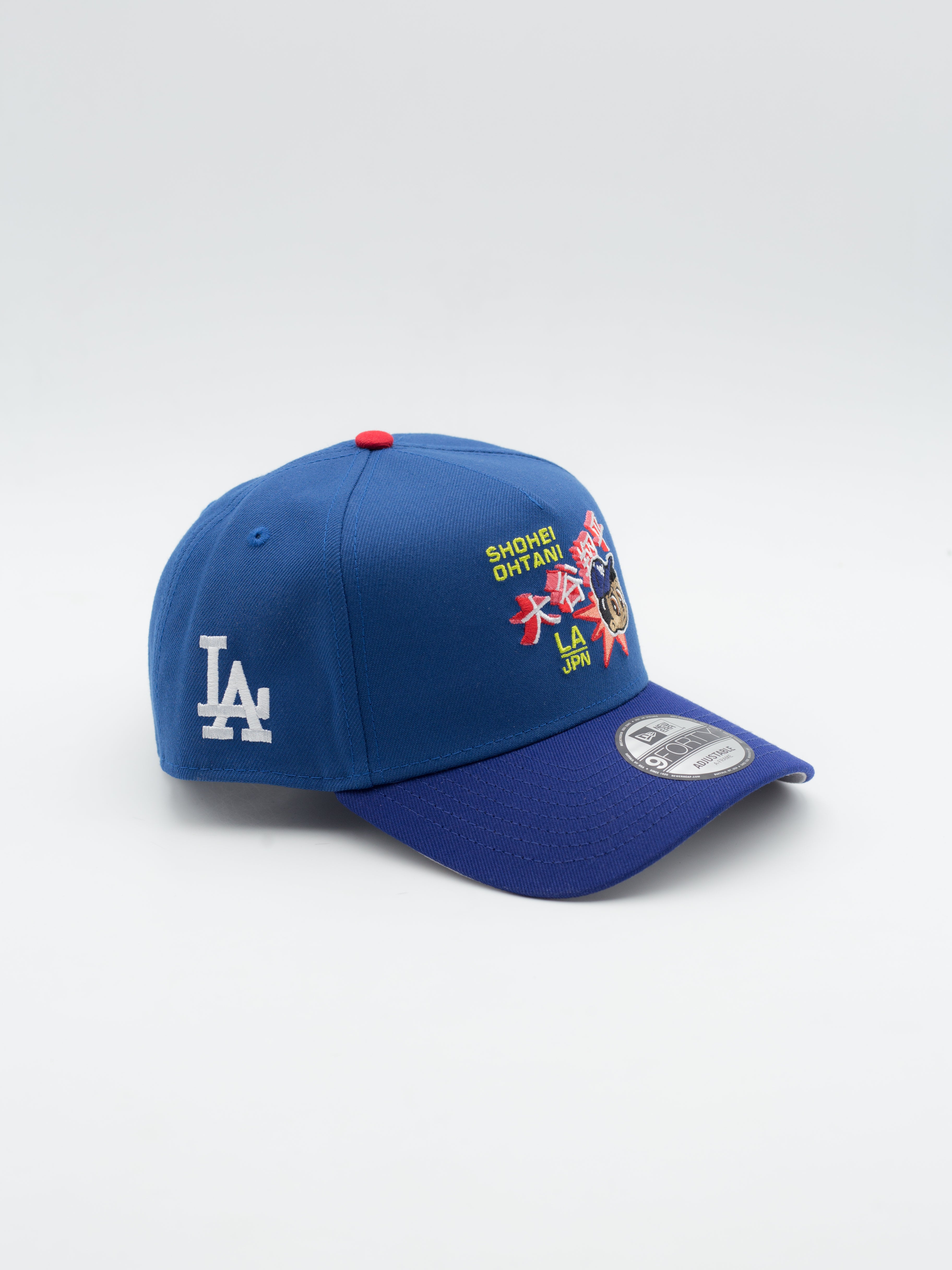 9FORTY A-Frame Los Angeles Dodgers Kanji Crème/Bleu