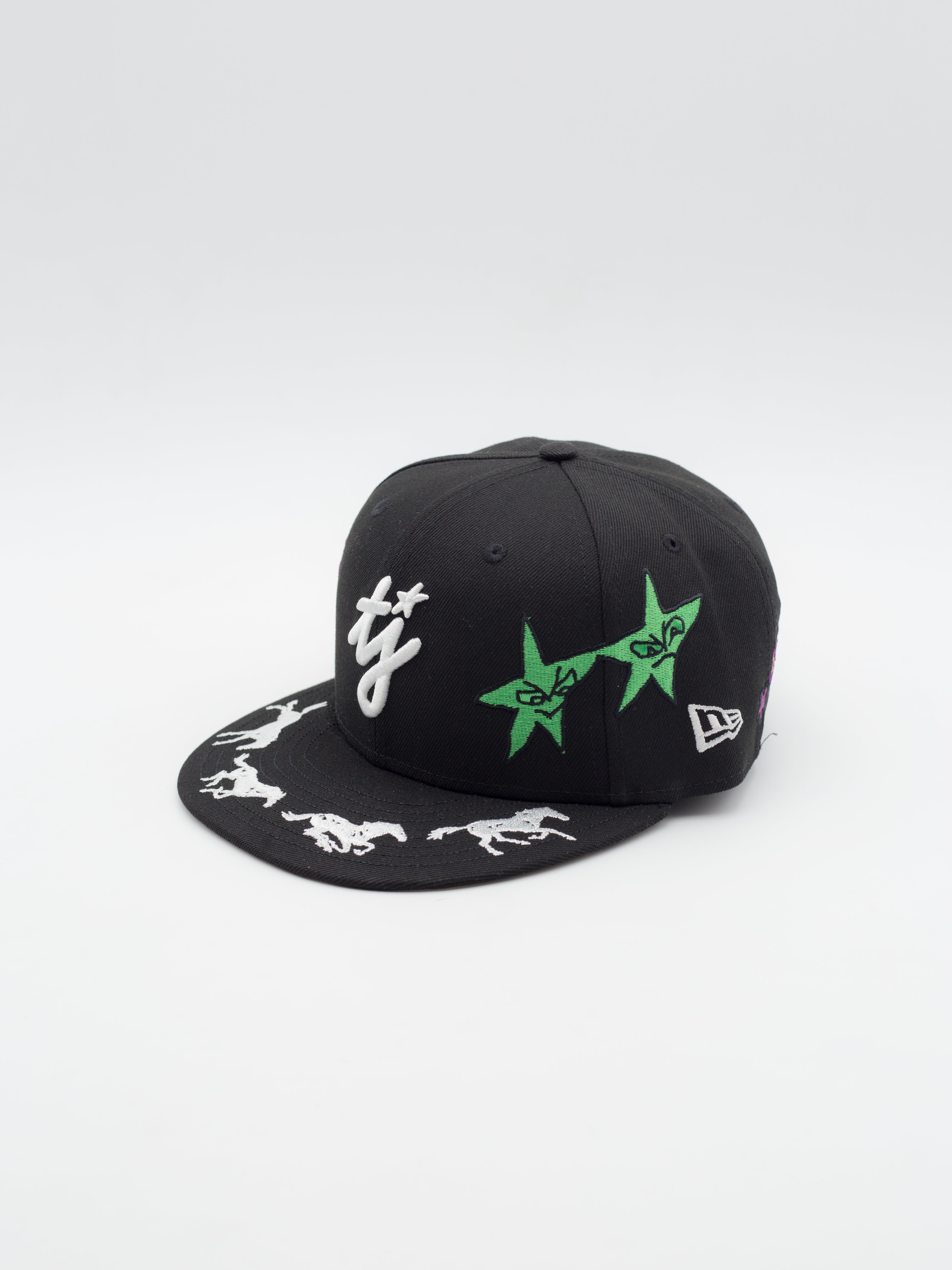 59FIFTY TJ Embroidery Two Jeys x New Era Black
