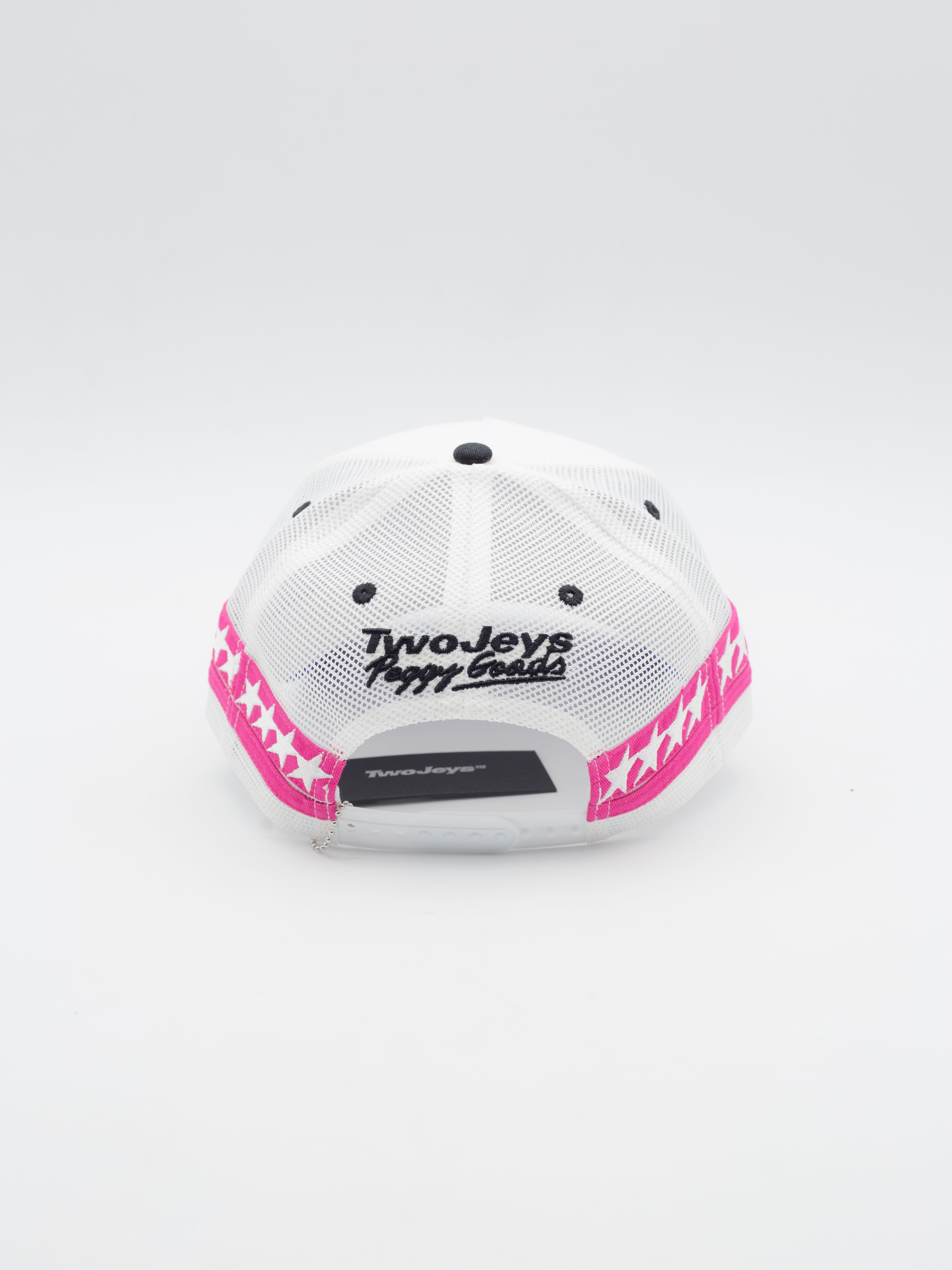 TJ x Peggy Goods White Trucker
