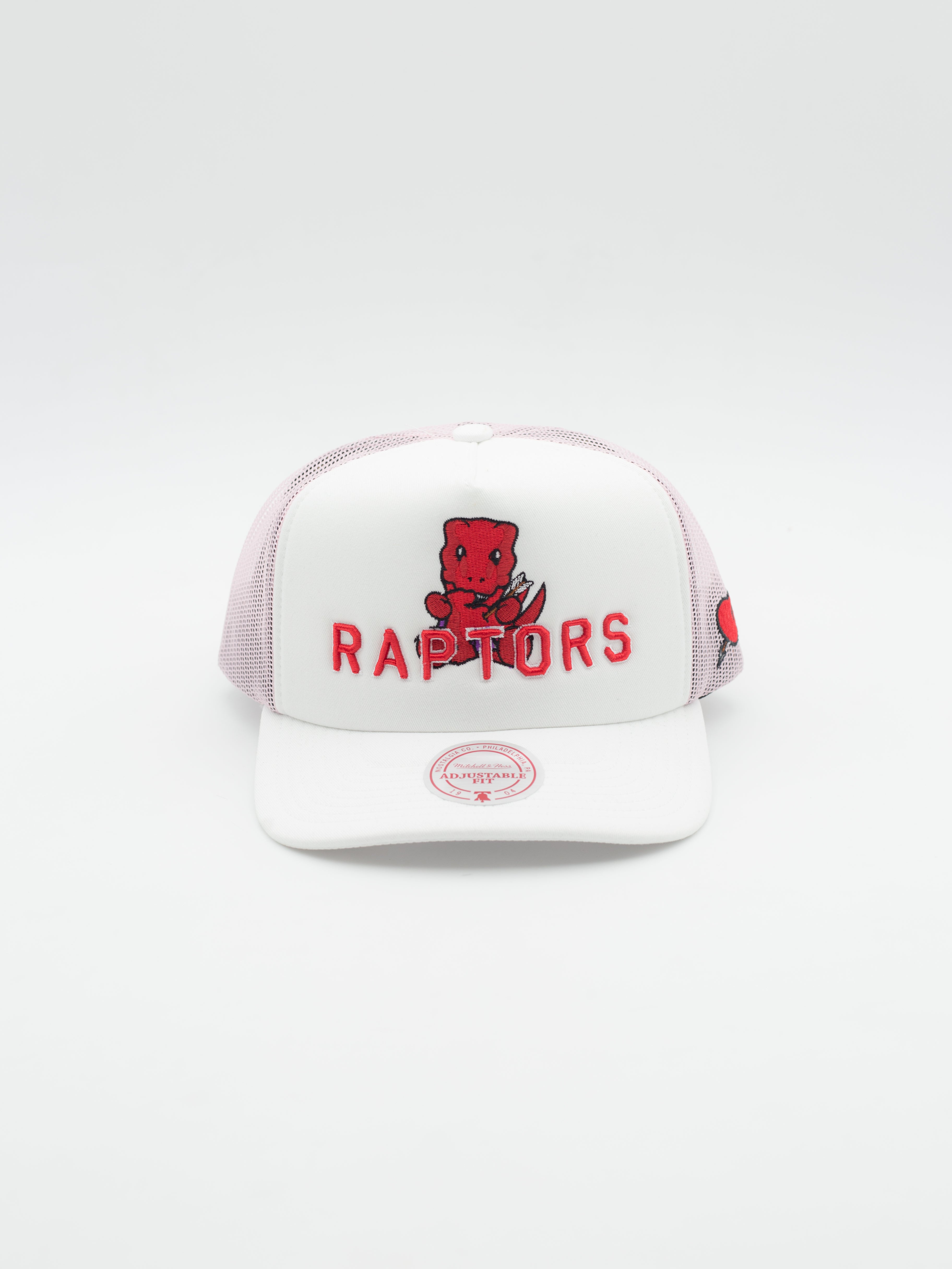 Much Love Toronto Raptors Trucker White/Pink