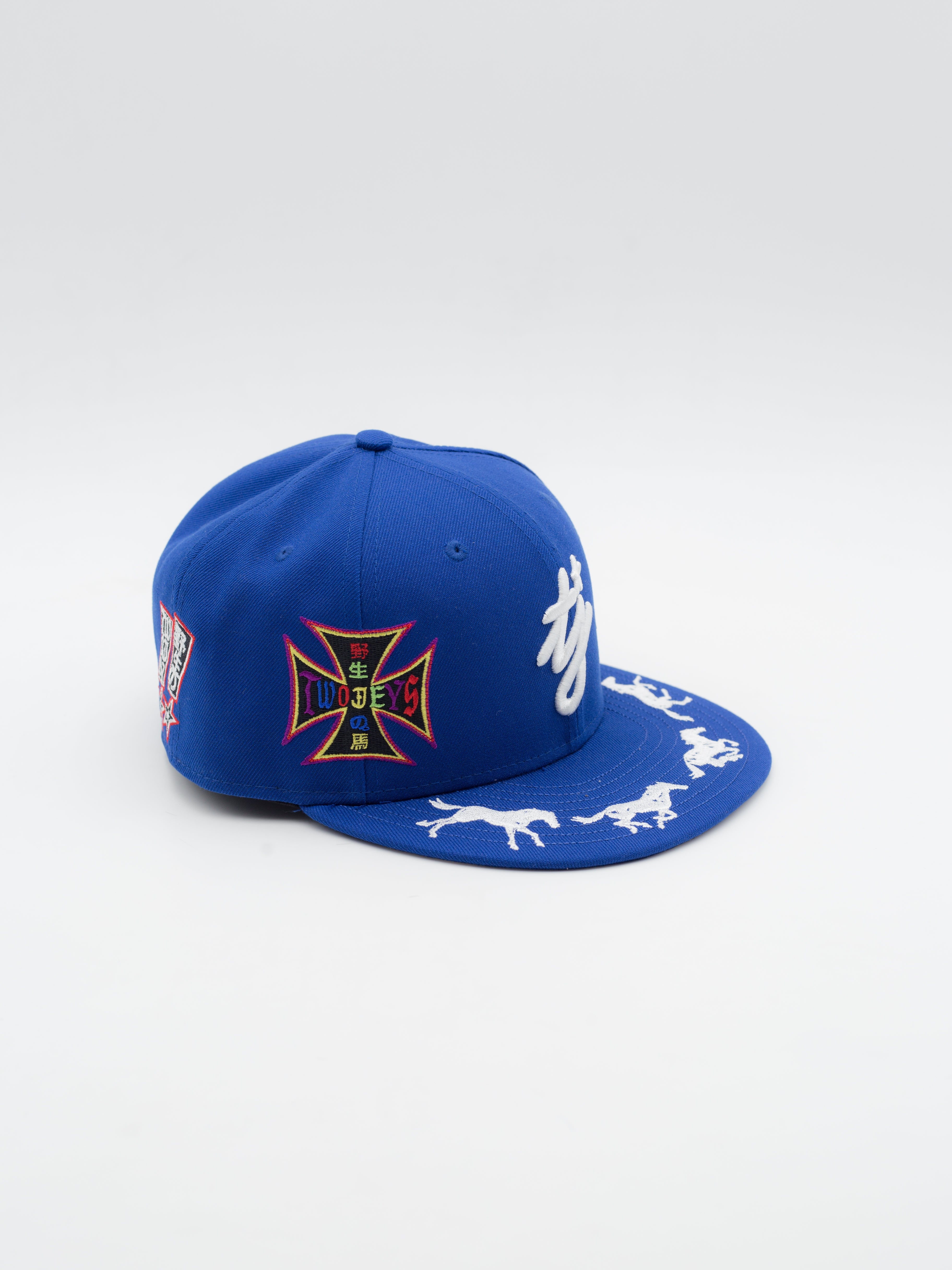 59FIFTY TJ Embroidery Two Jeys x New Era Blue