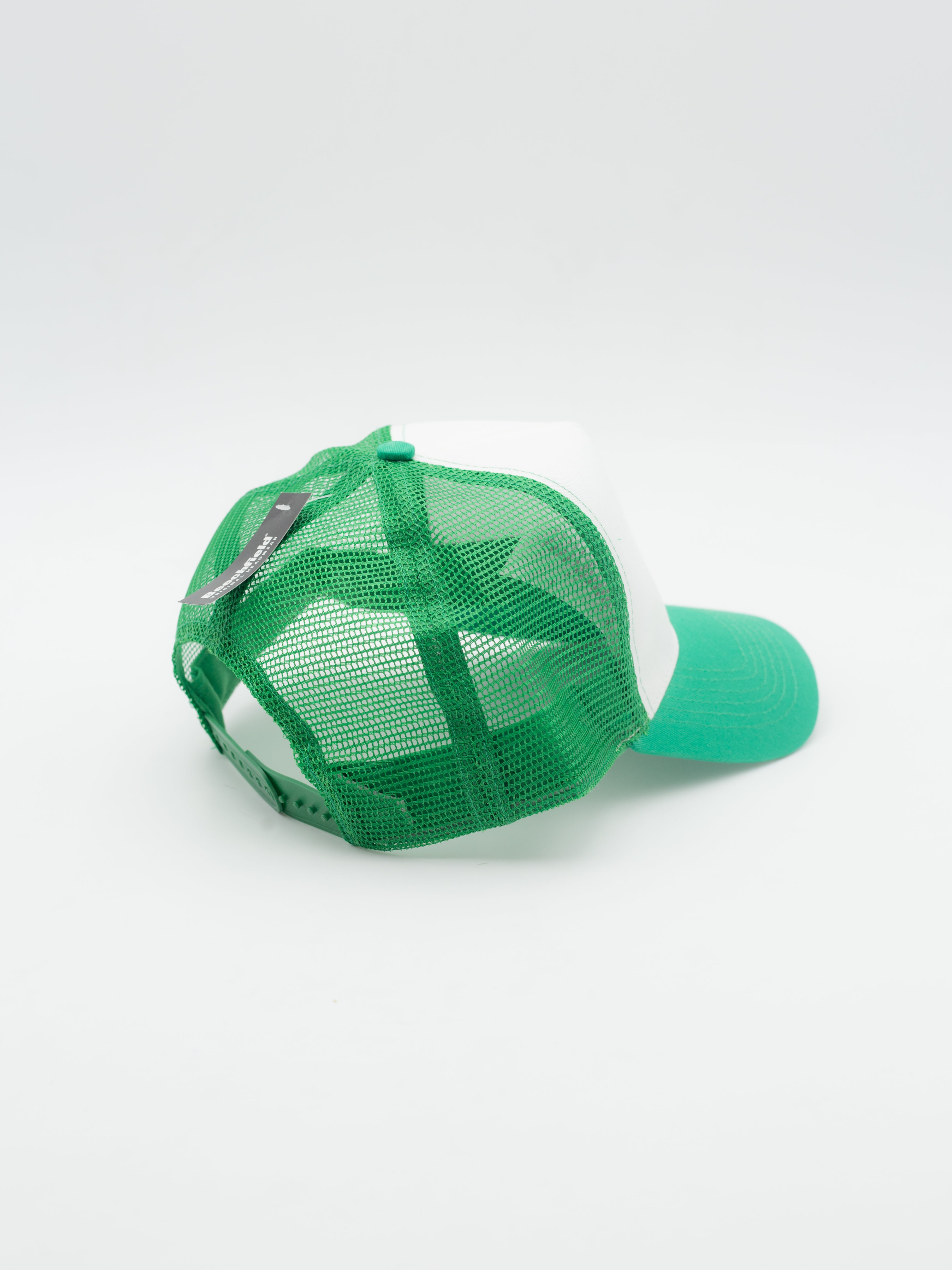 Basic Trucker 5 Panel Green/White