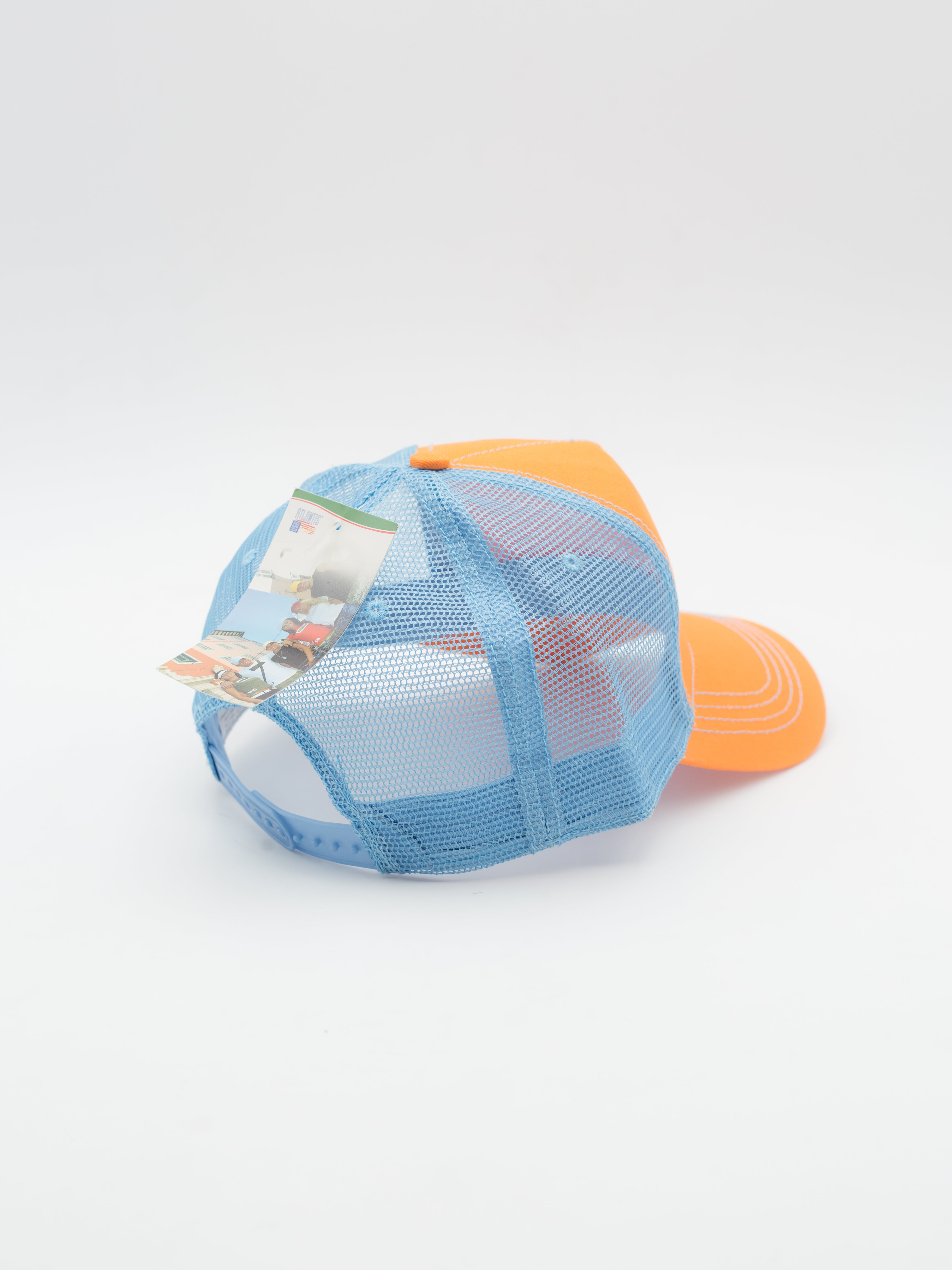 High Profile Trucker Orange/Blue