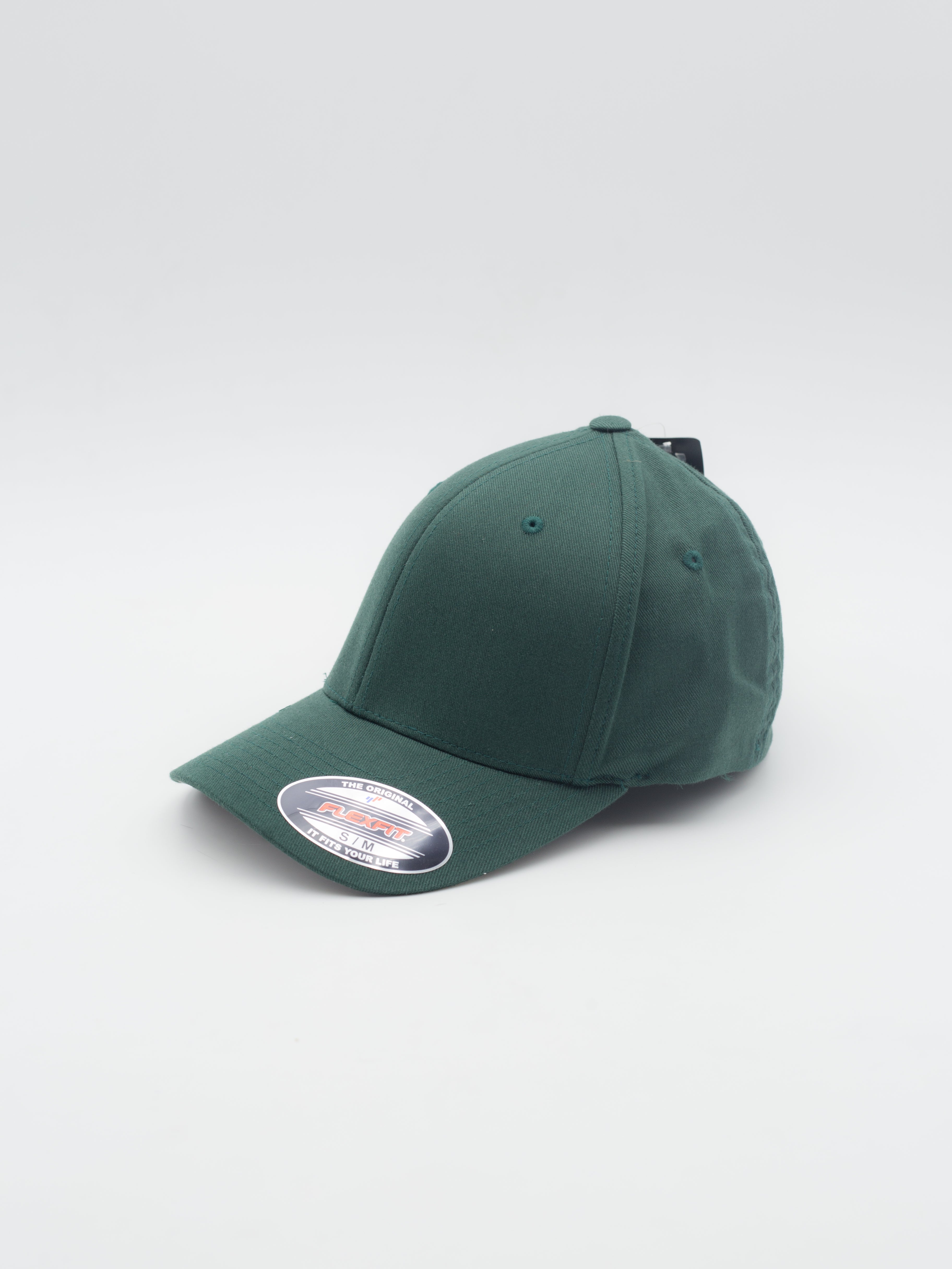 Wooly Combed 6 Panel Green