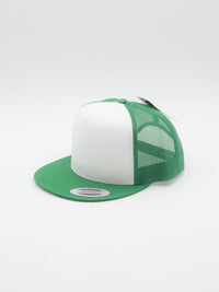 Classic Trucker Snapback Green/White
