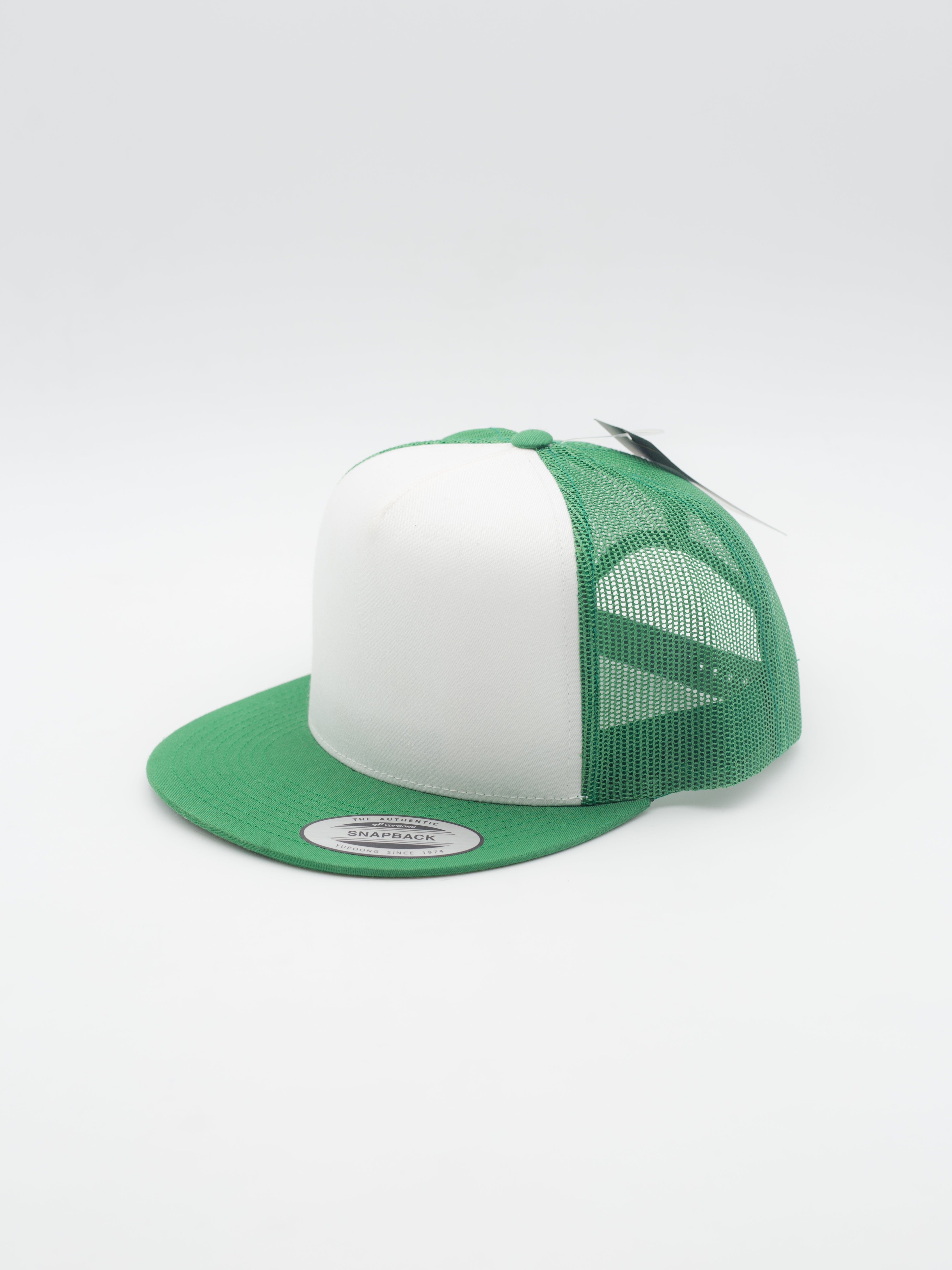 Classic Trucker Snapback Green/White