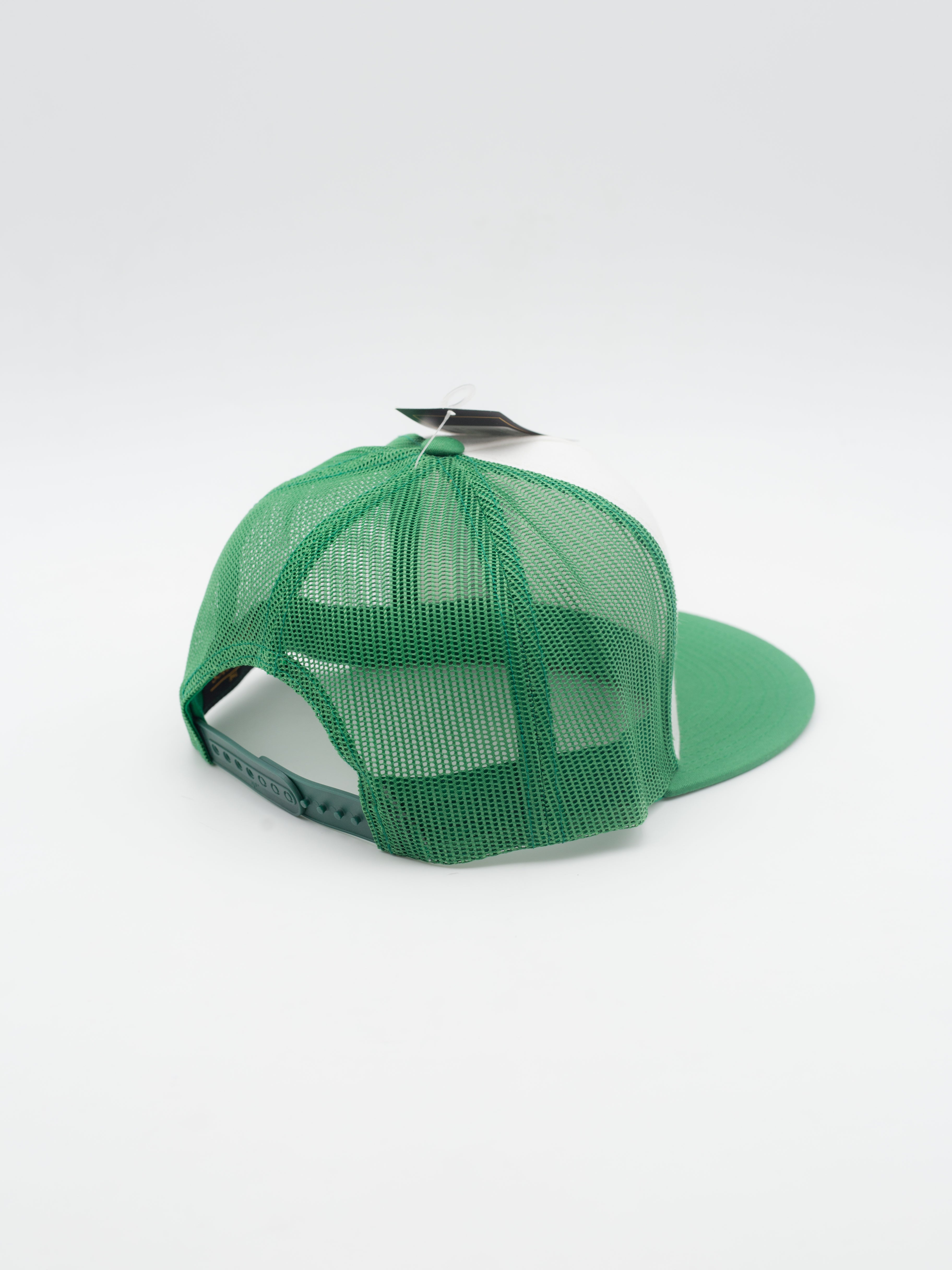 Classic Trucker Snapback Green/White