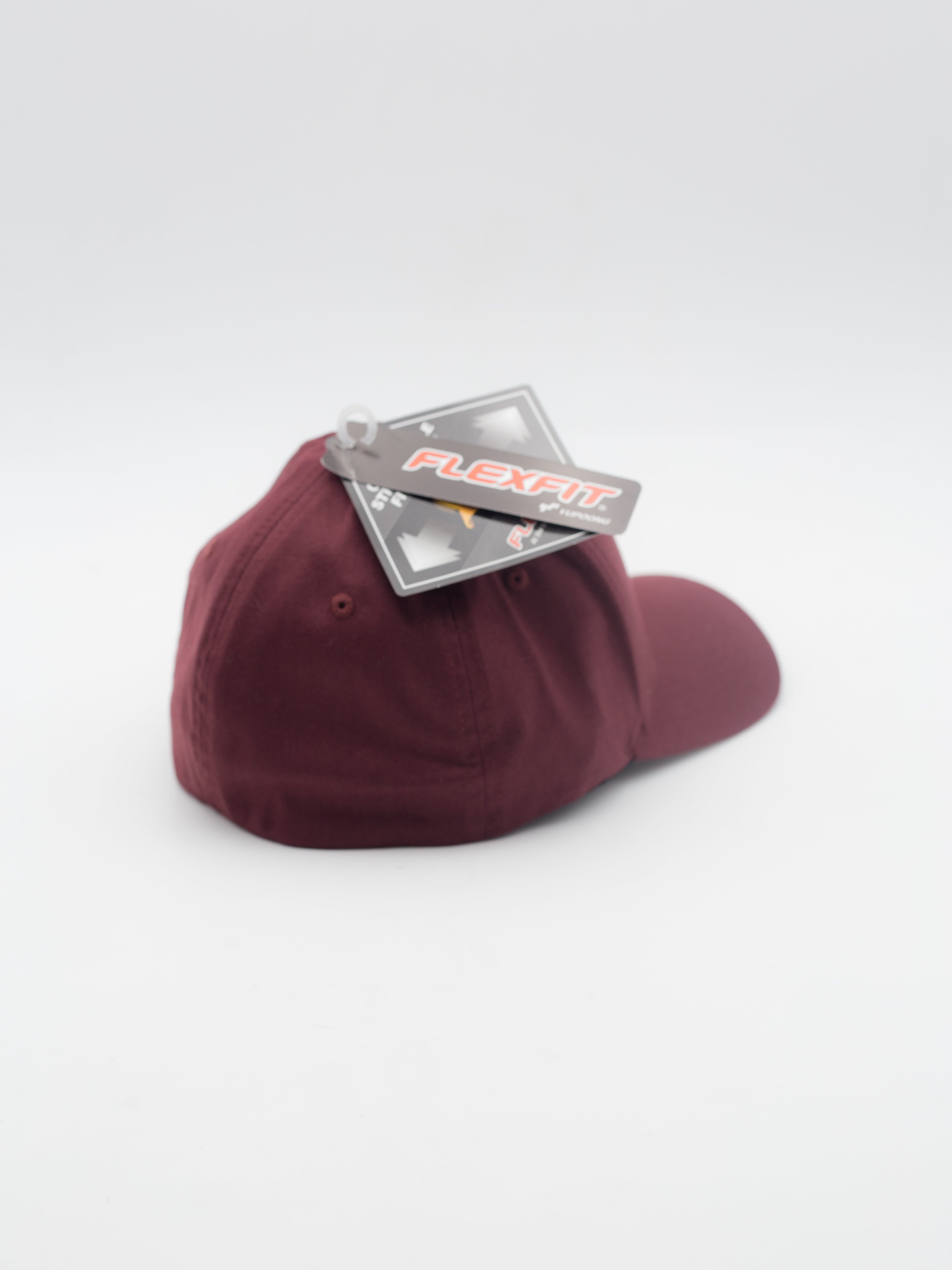 Wooly Combed 6 Panel Burgundy