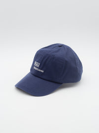 Label Woven Cap Navy