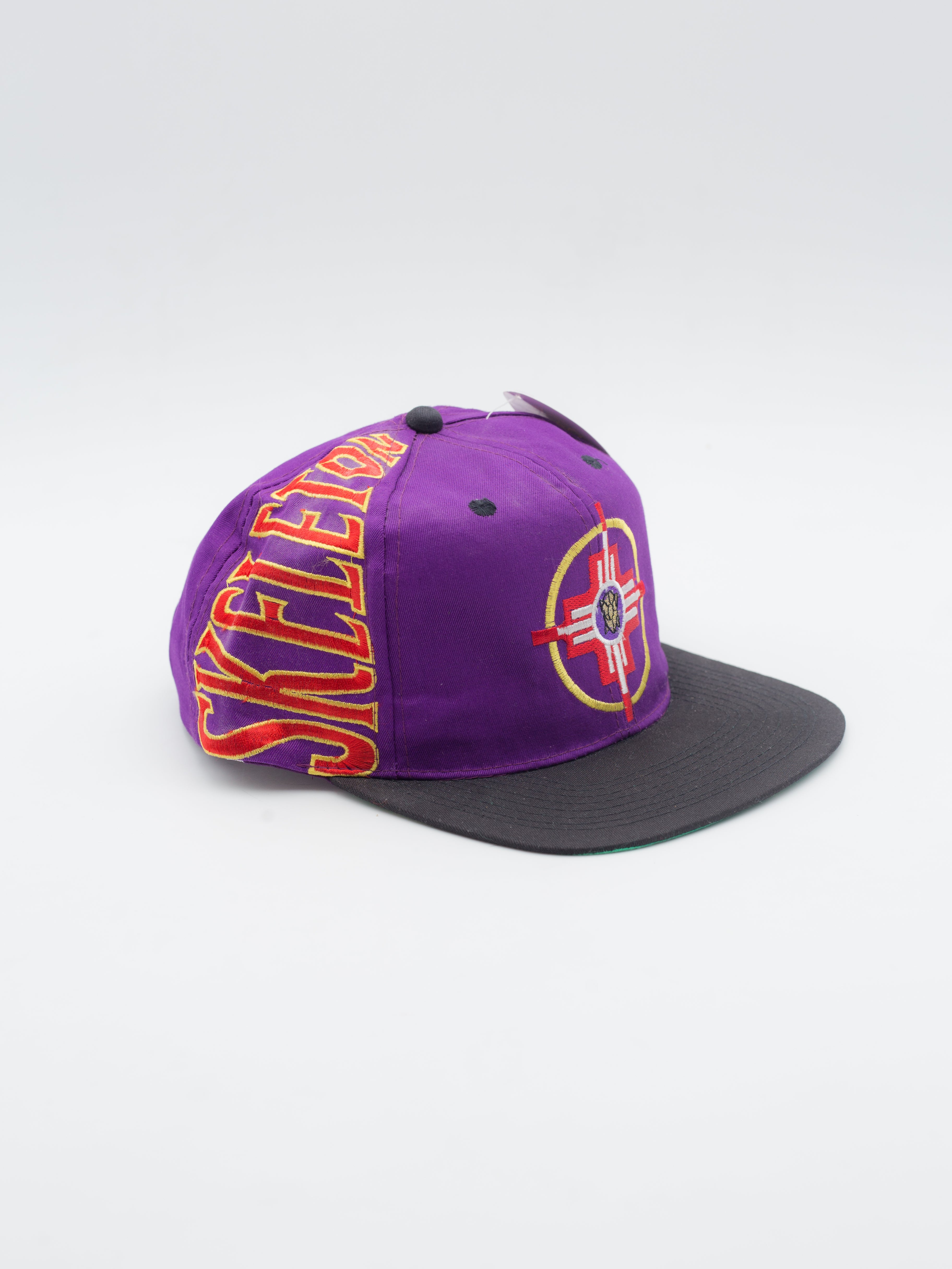 Skeleton Warriors Vintage Snapback Purple/Black