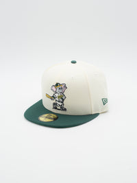 Mascotte 59FIFTY A-Frame des Oakland Athletics beige/vert