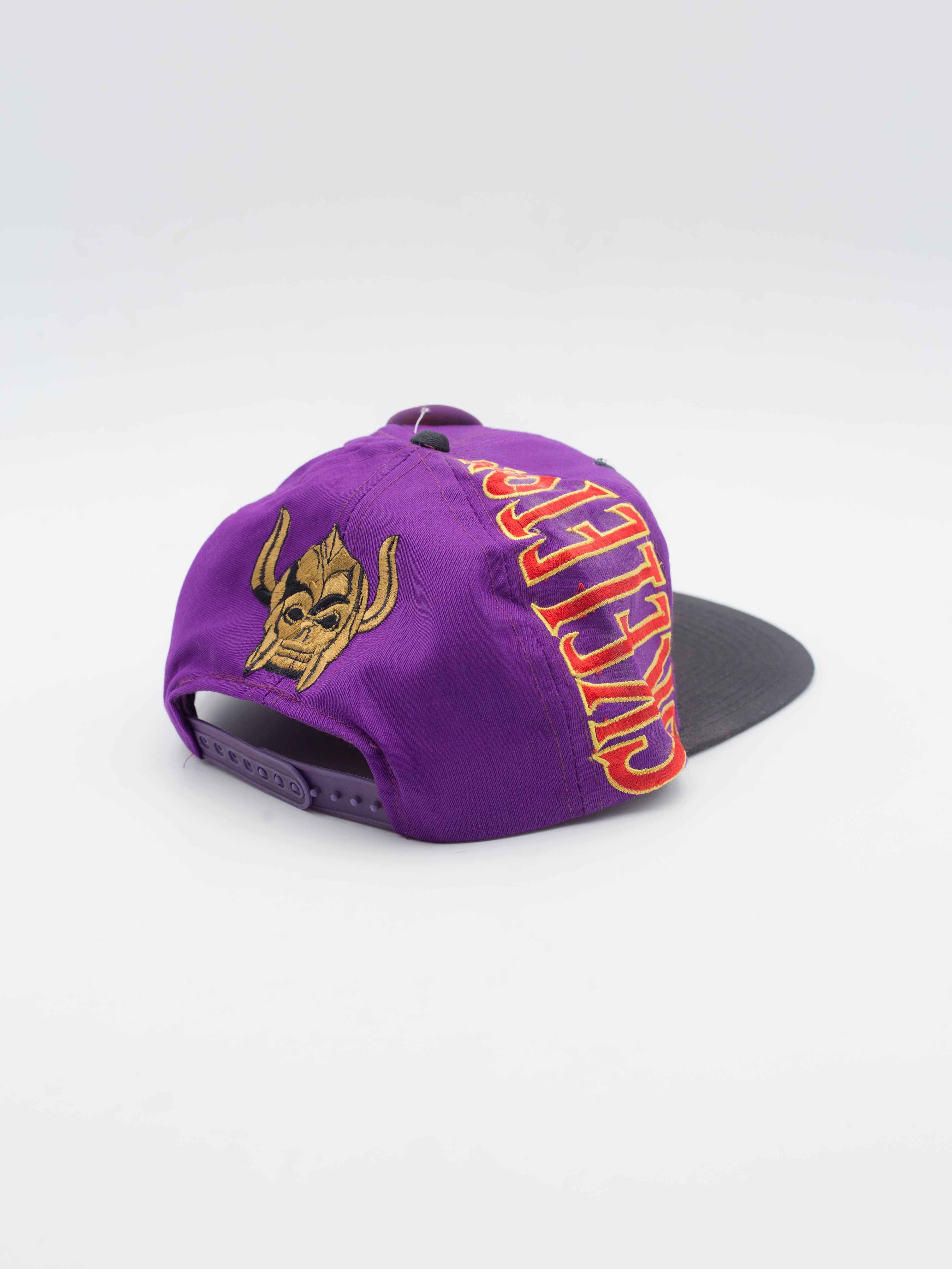 Skeleton Warriors Vintage Snapback Purple/Black