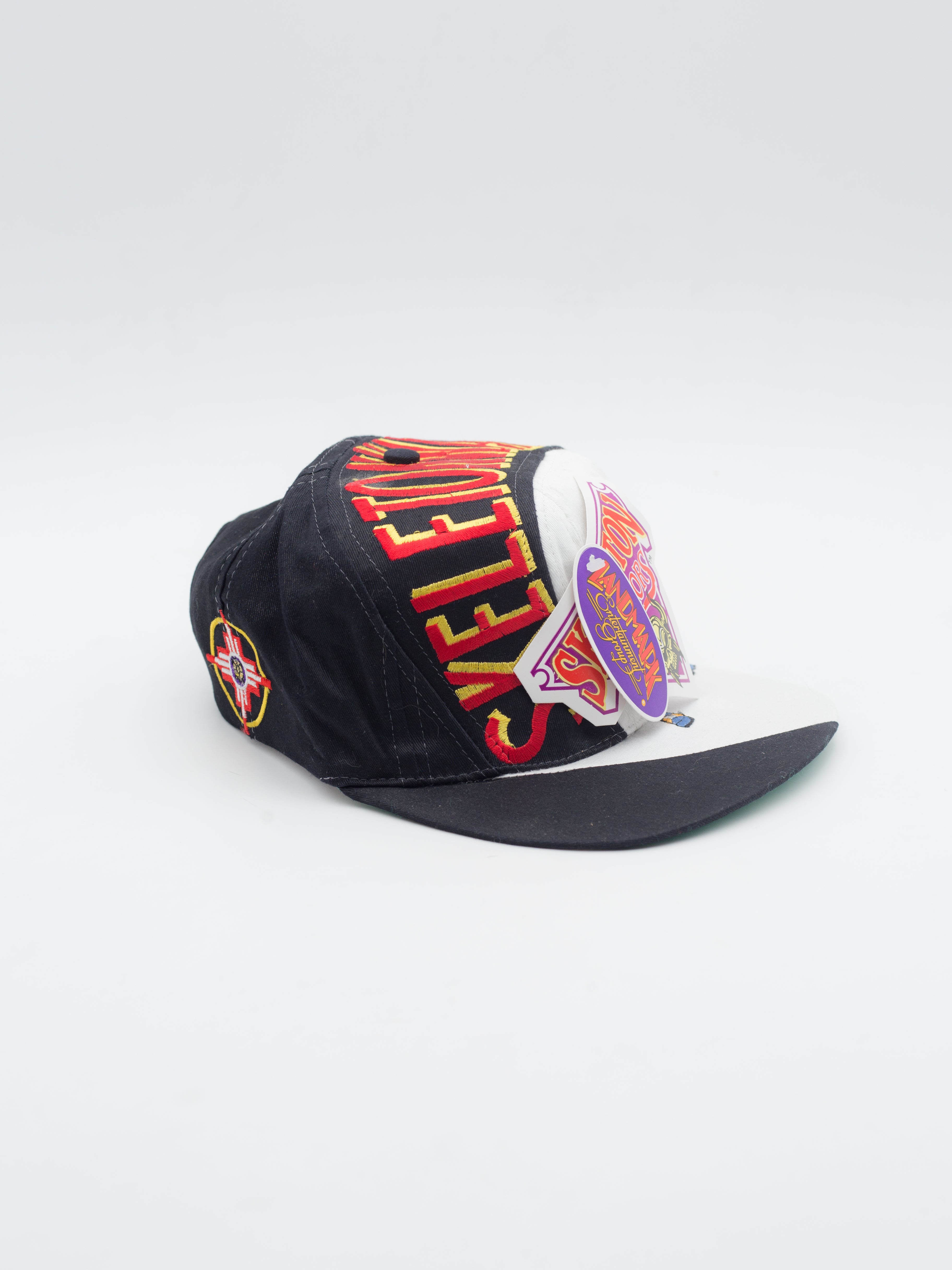 Skeleton Warriors Vintage Snapback Black/White