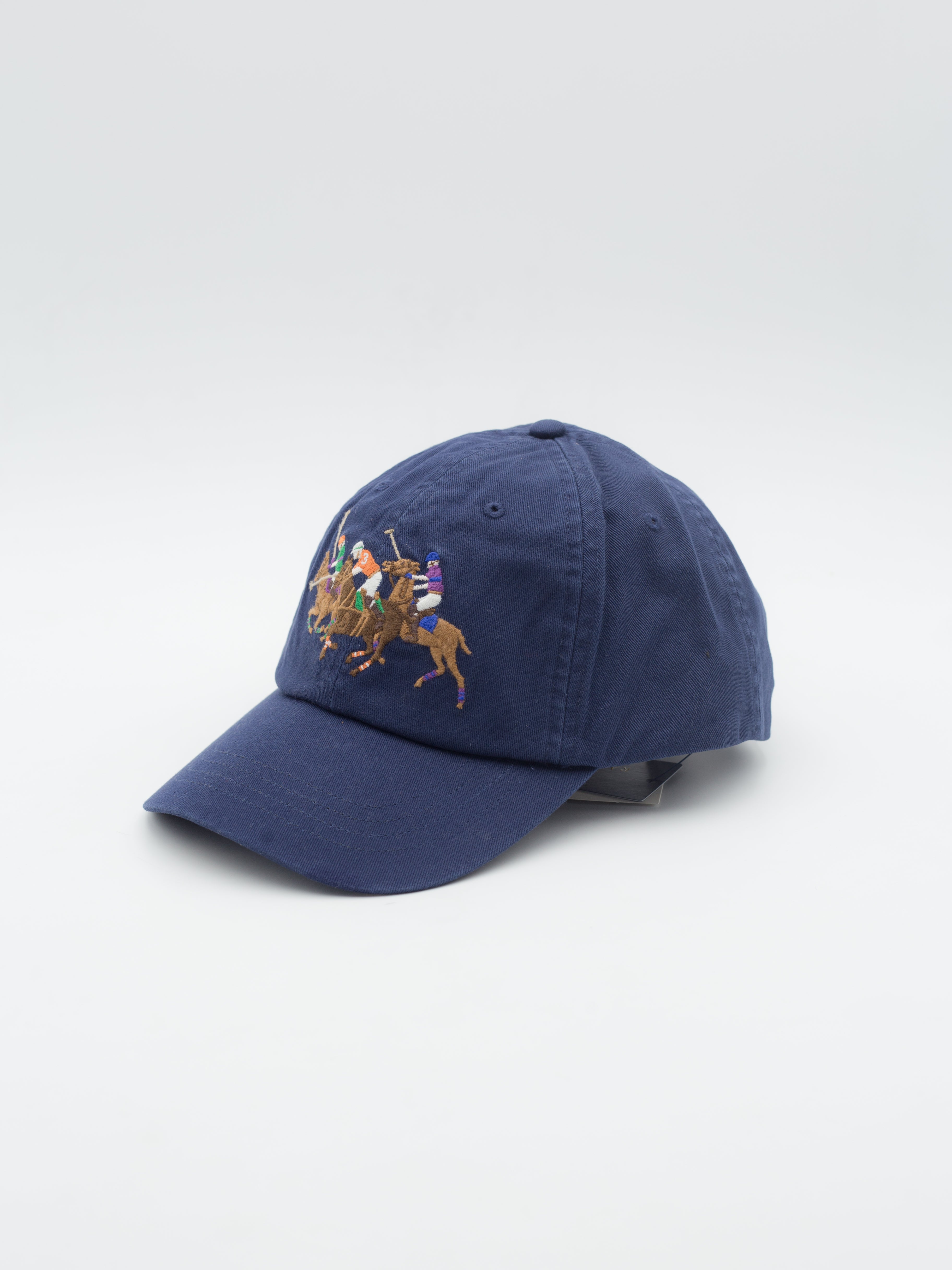 Classic Sport Cap Triple Caballo Navy
