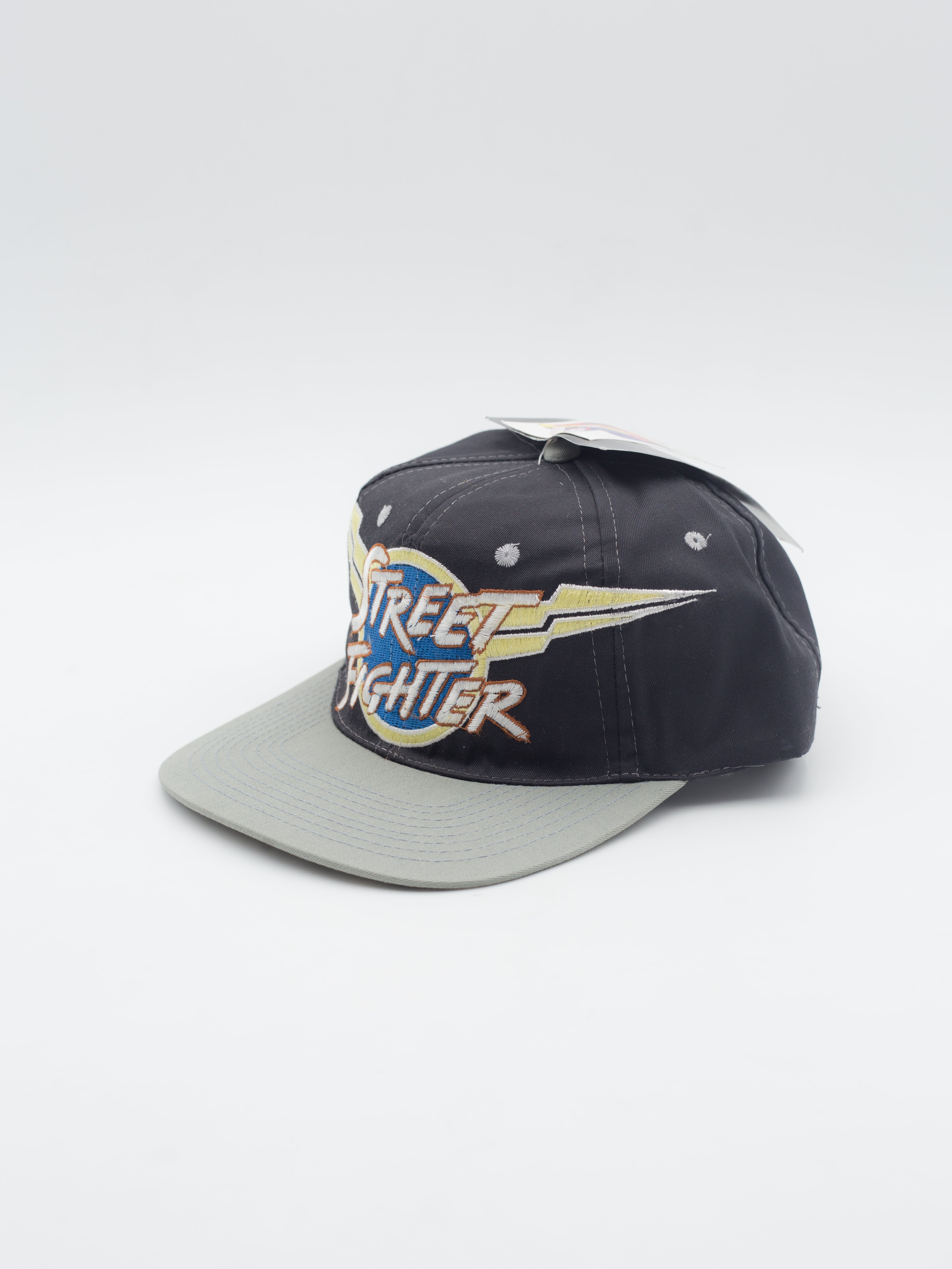 Street Fighter 2 Vintage Snapback Black/Grey