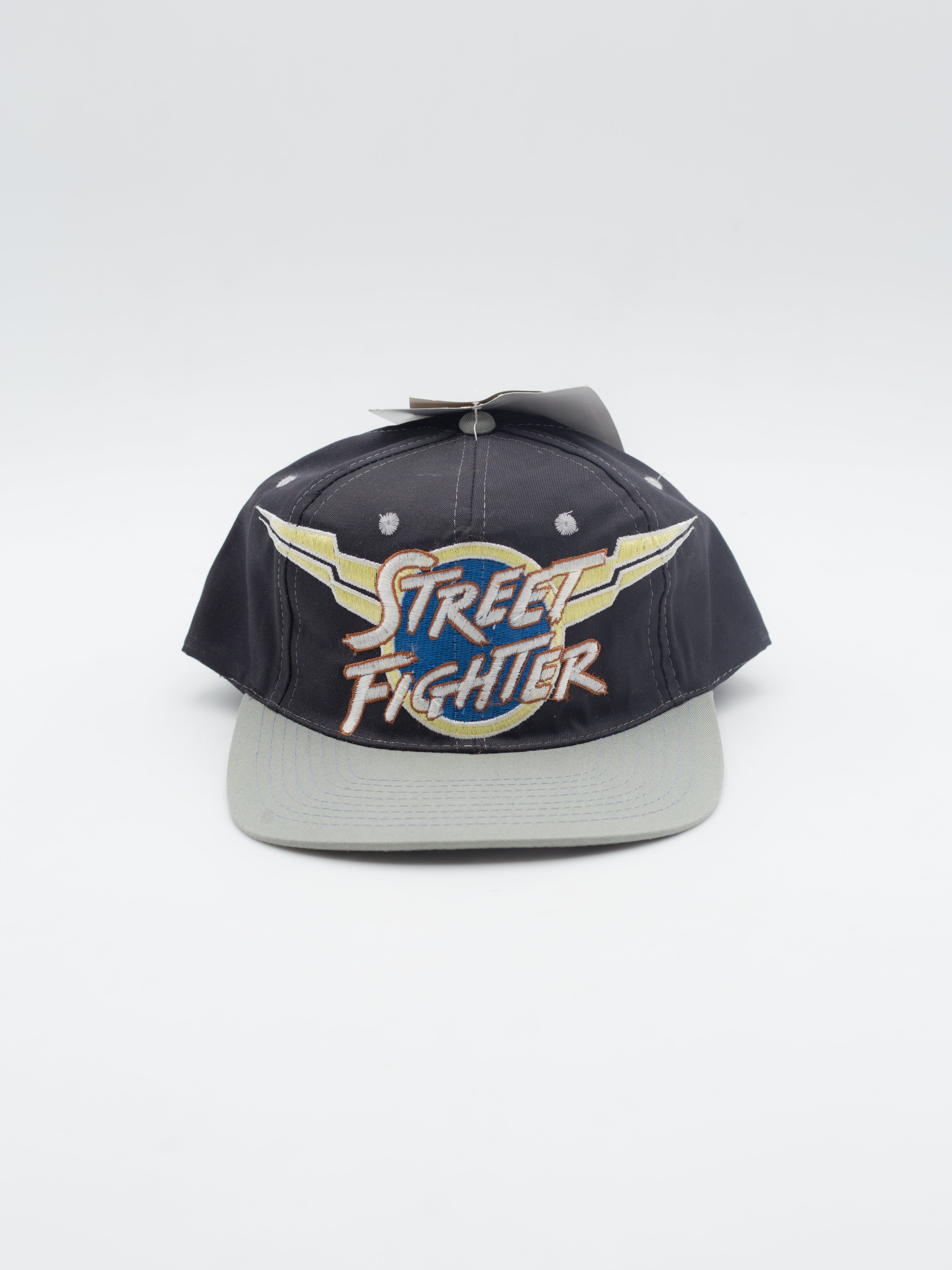 Street Fighter 2 Vintage Snapback Black/Grey