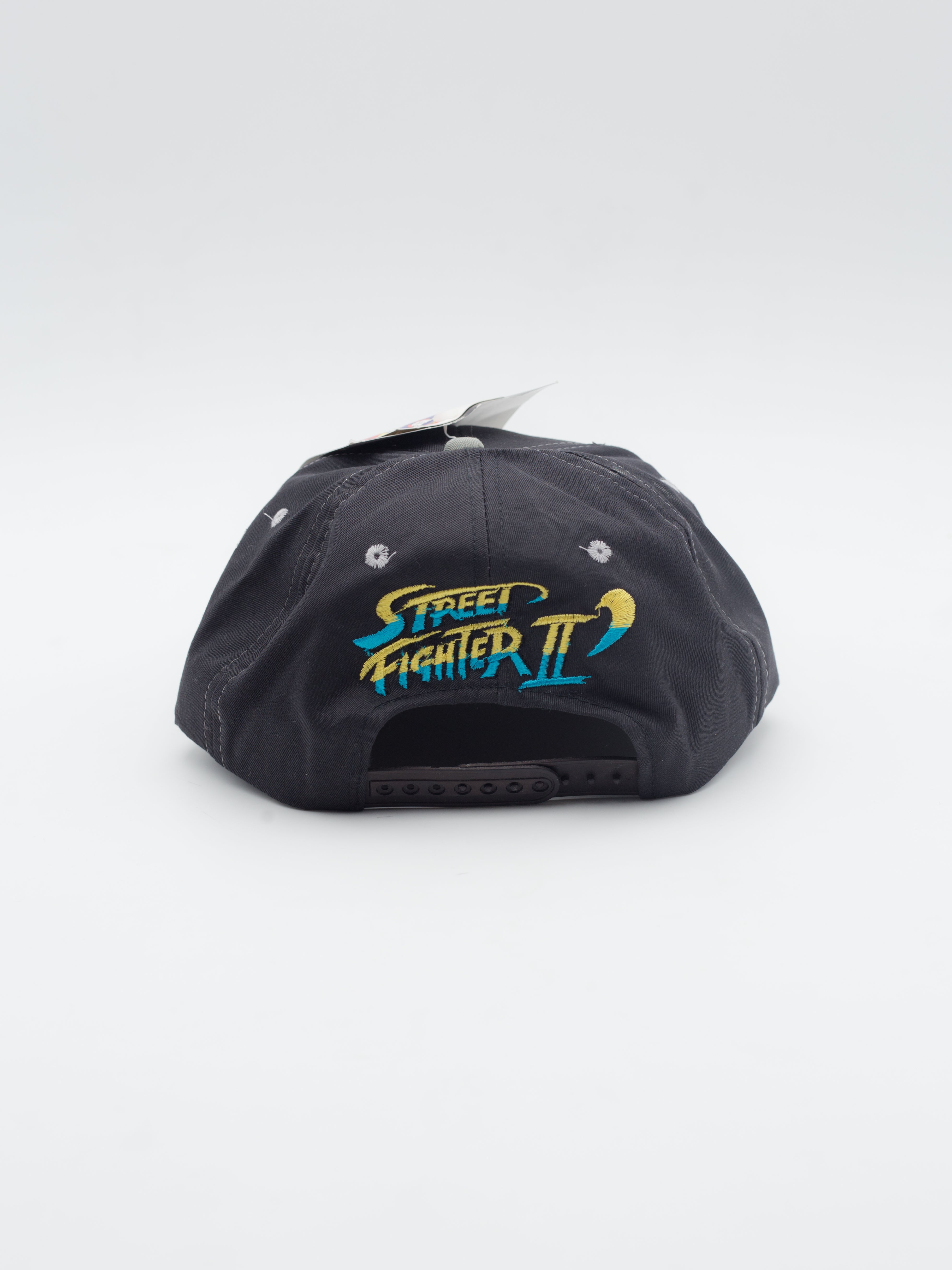 Street Fighter 2 Vintage Snapback Black/Grey
