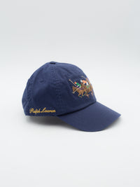 Classic Sport Cap Triple Caballo Navy