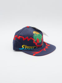 Street Fighter 2 Vintage Snapback Navy/Red