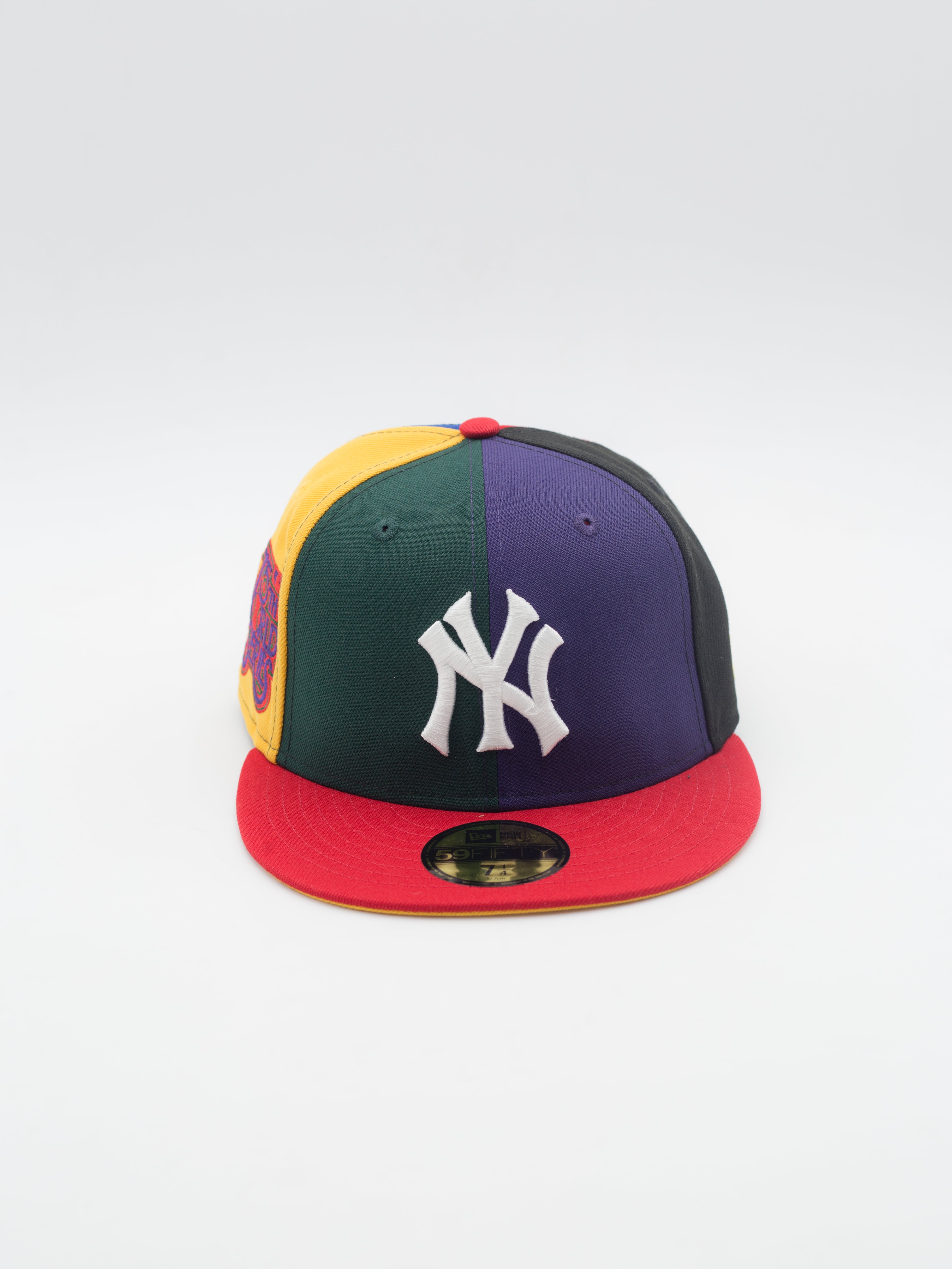 59FIFTY Low Profile Velours côtelé New York Yankees Beige/Marine