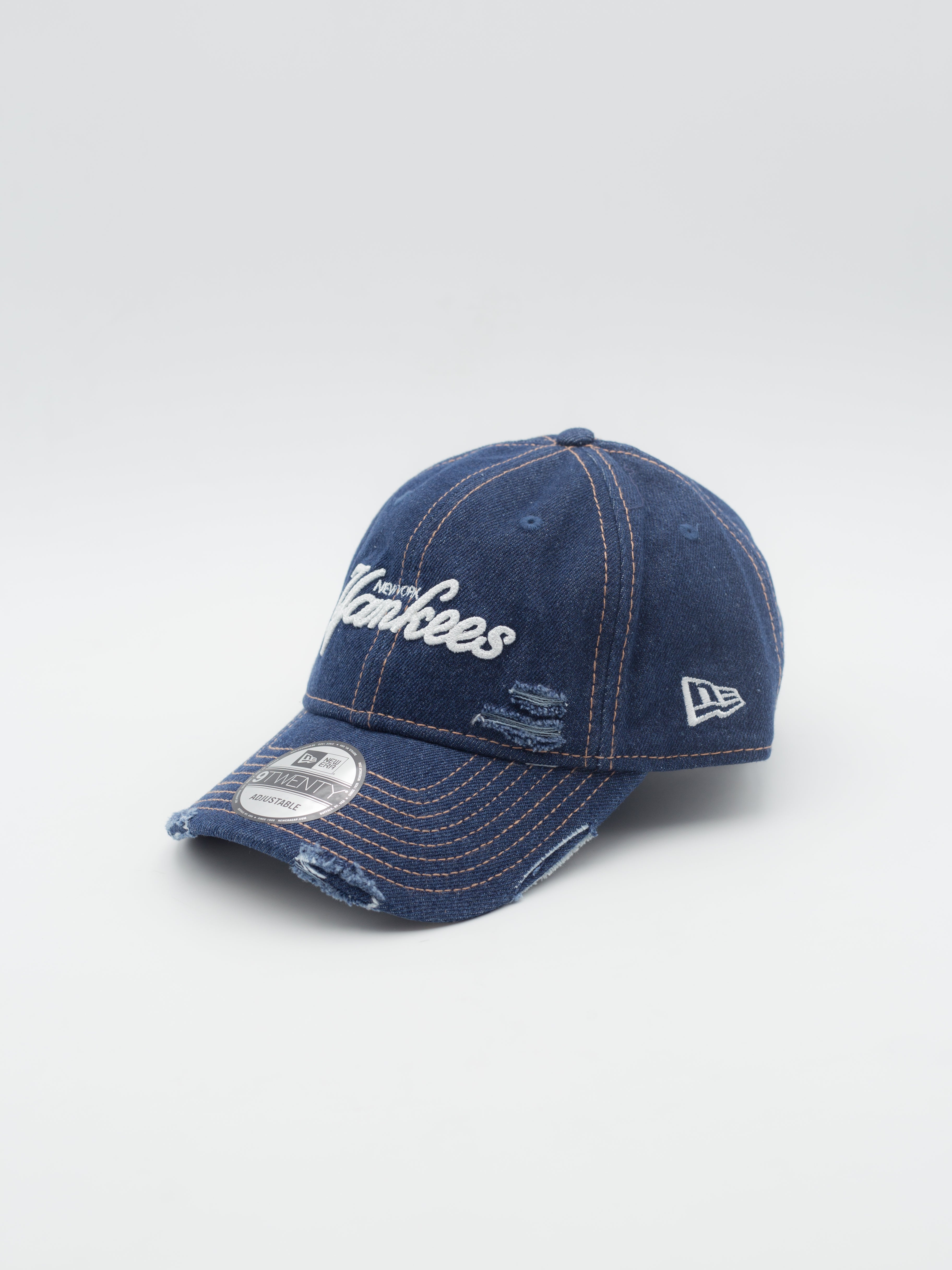 9TWENTY Denim Distress New York Yankees
