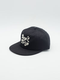 Don't Trip 6 Panel Black