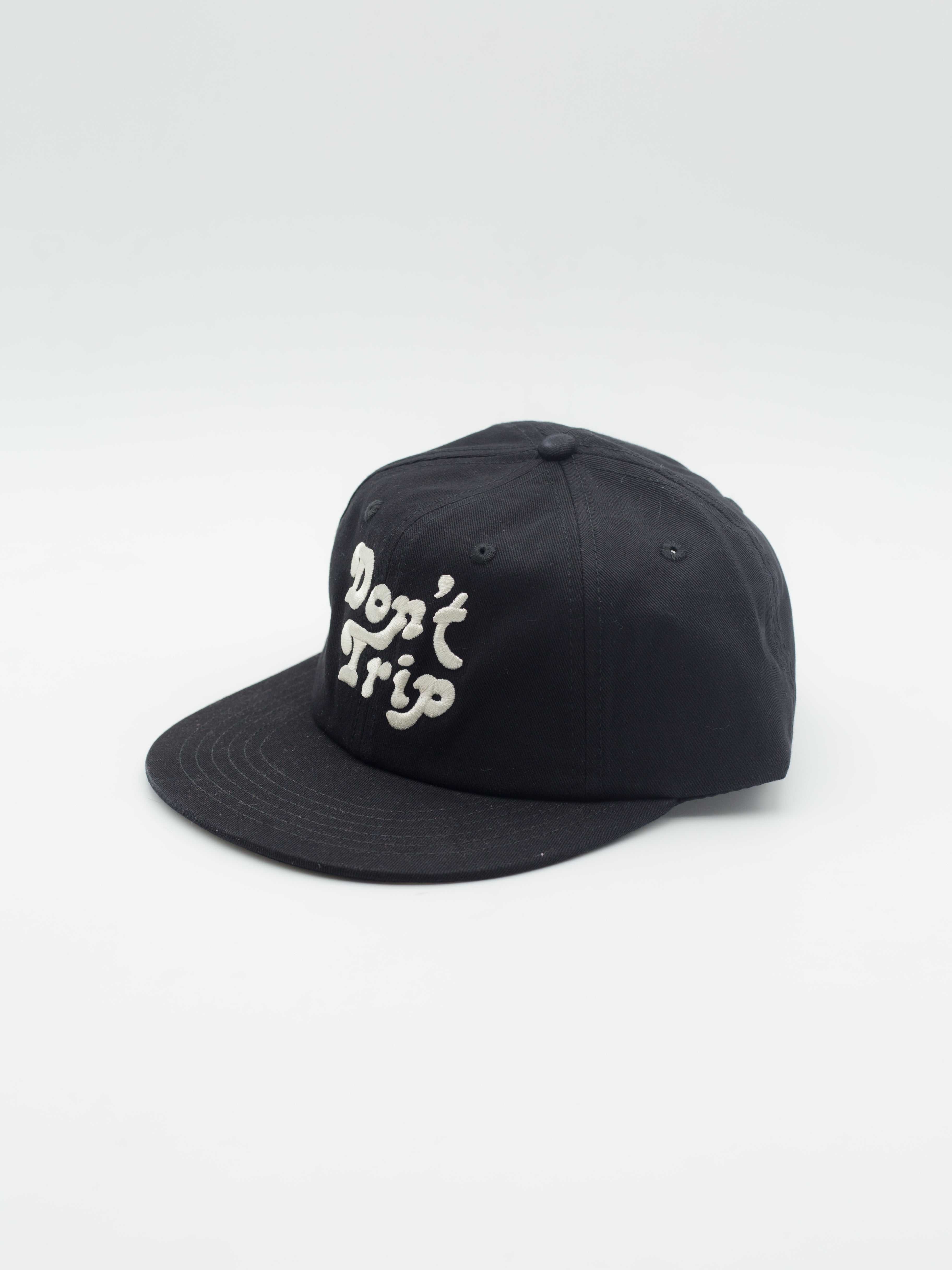 Don't Trip 6 Panel Black