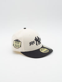 59FIFTY Cooperstown Logo New York Yankees Beige/Black
