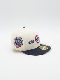 59FIFTY Cooperstown Logo Chicago Cubs Beige/Navy