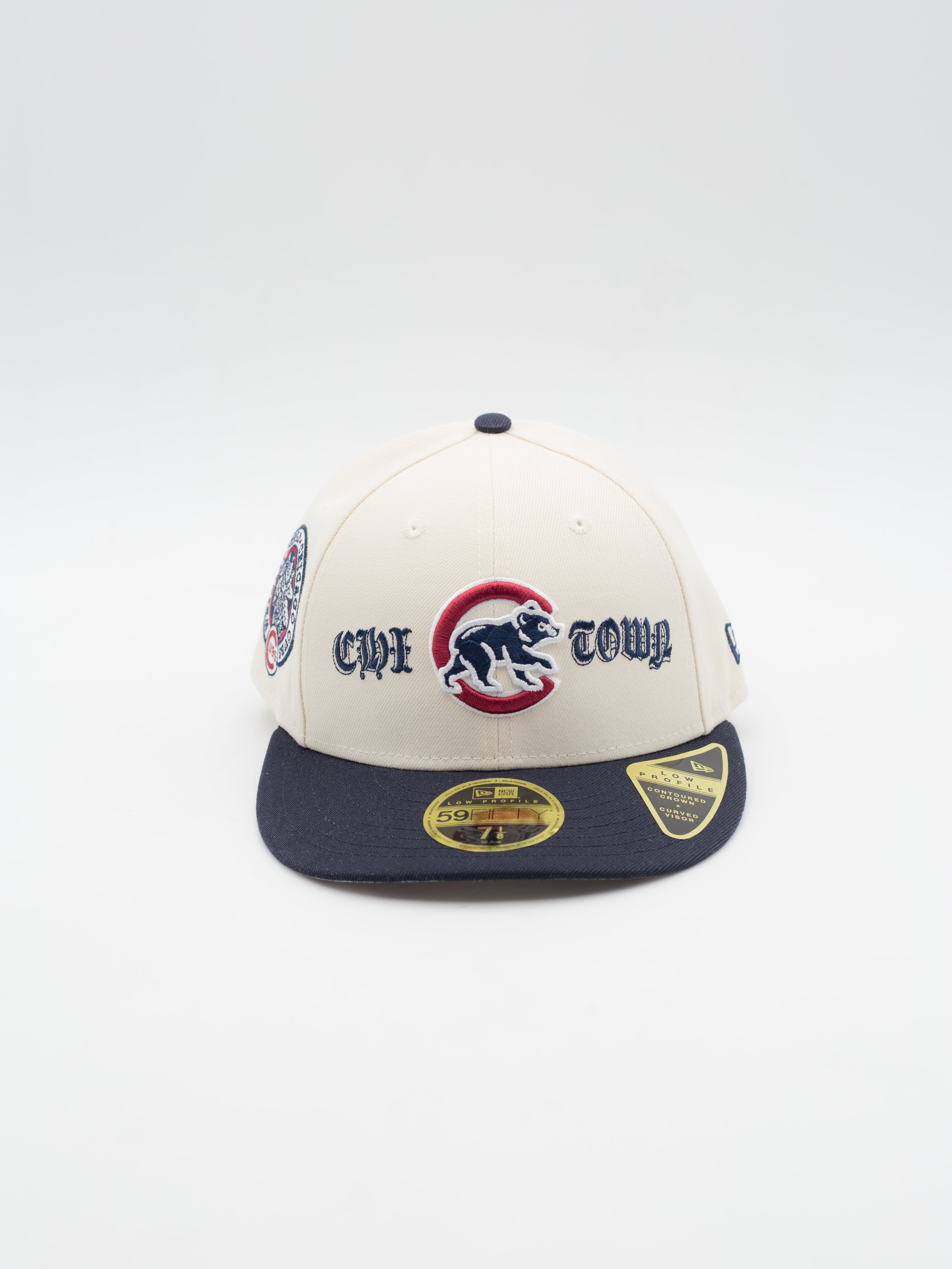 59FIFTY Cooperstown Logo Chicago Cubs Beige/Navy