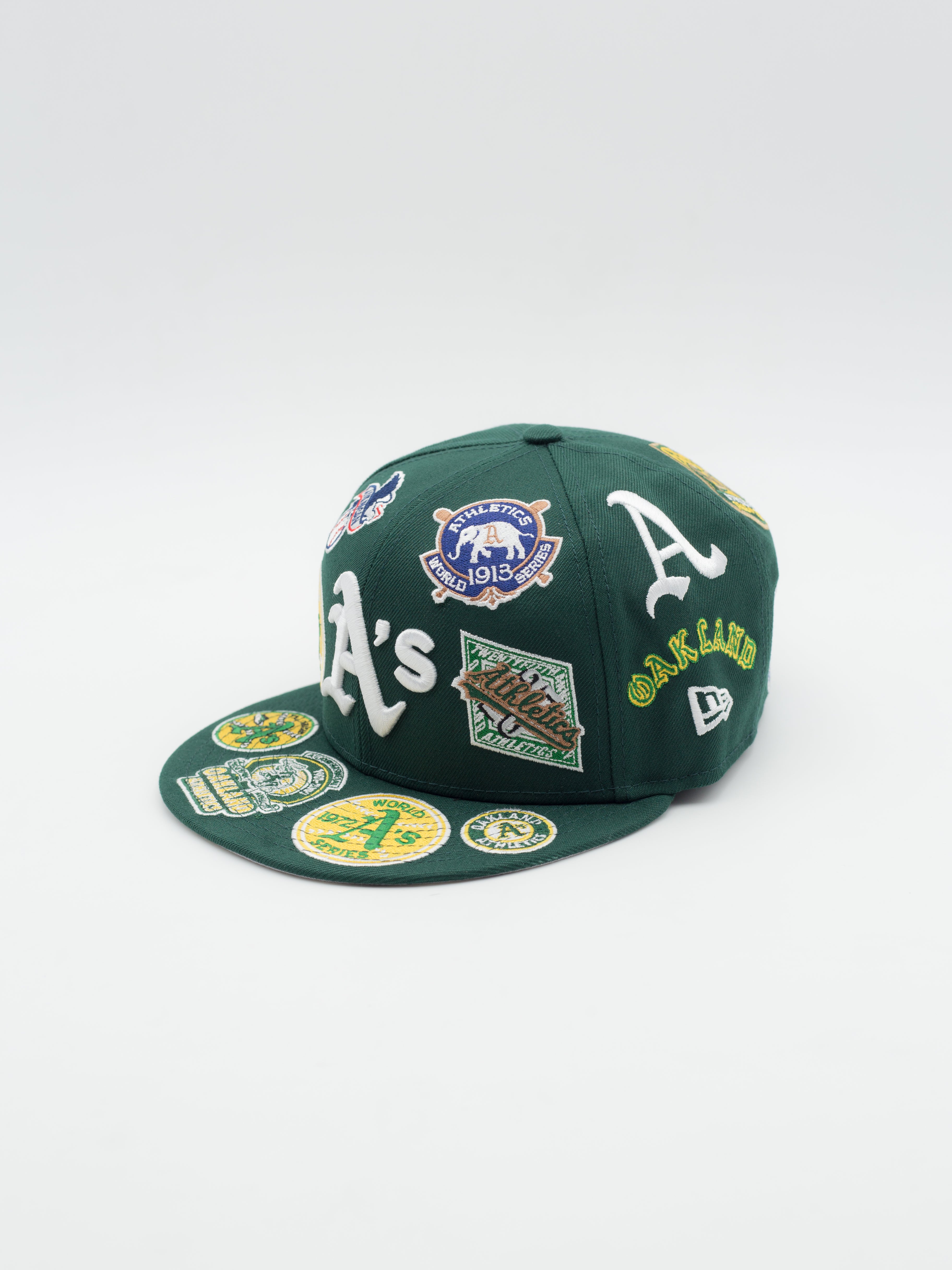 59FIFTY All Over Oakland Athletics Green