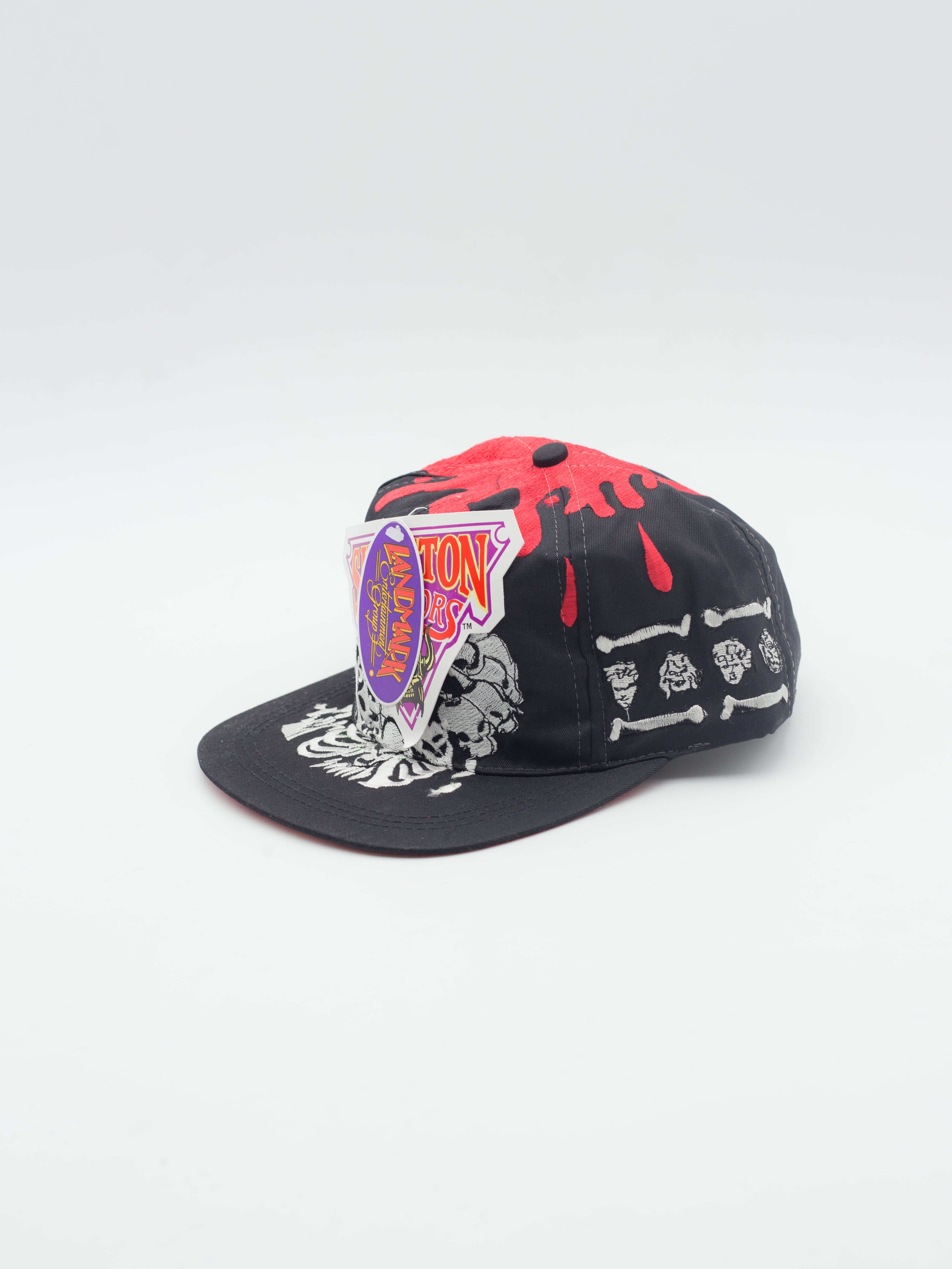 Skeleton Warriors Vintage Snapback Black/Red