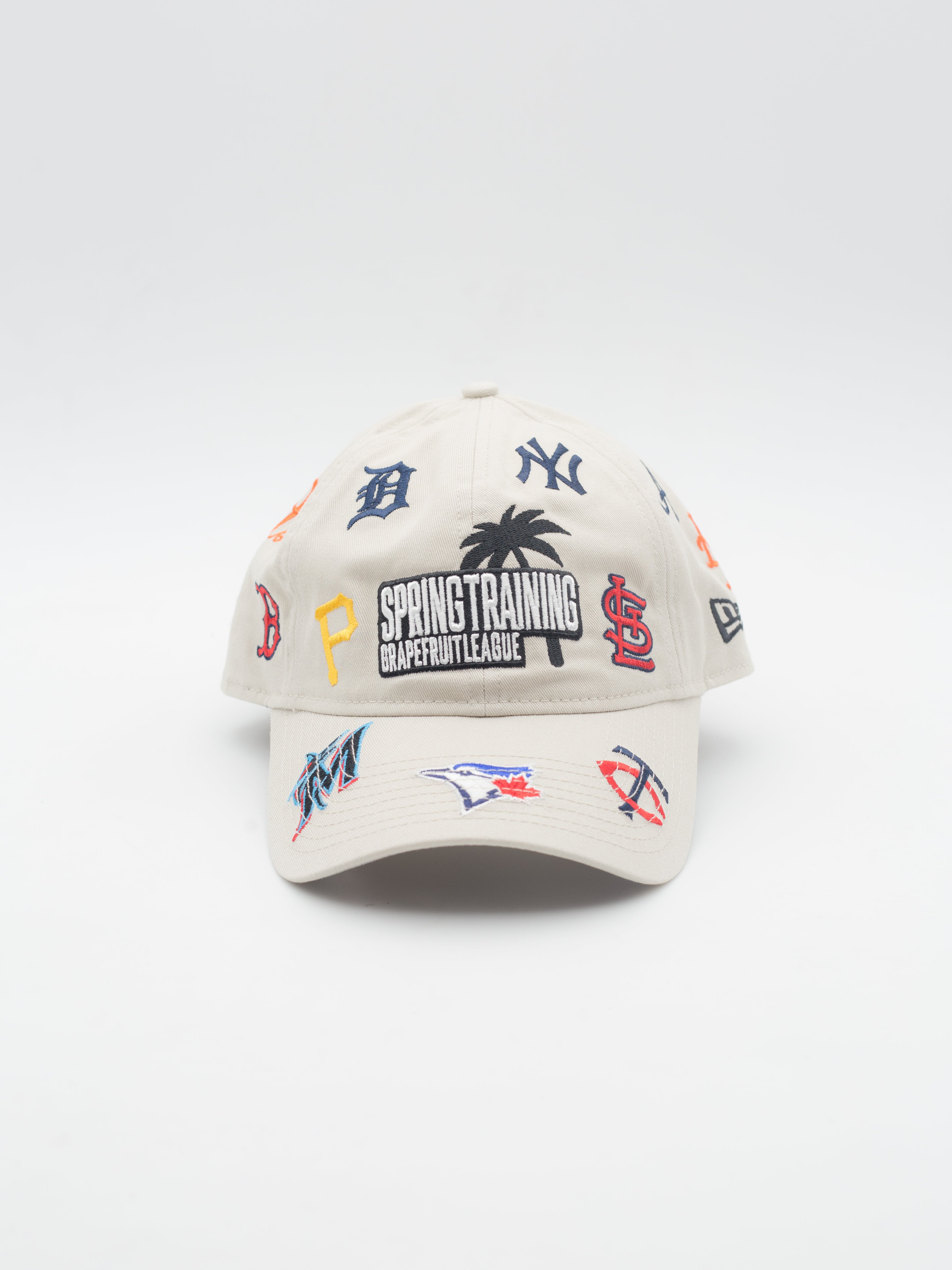 9TWENTY Spring Training Scatter Grapefruit League Khaki