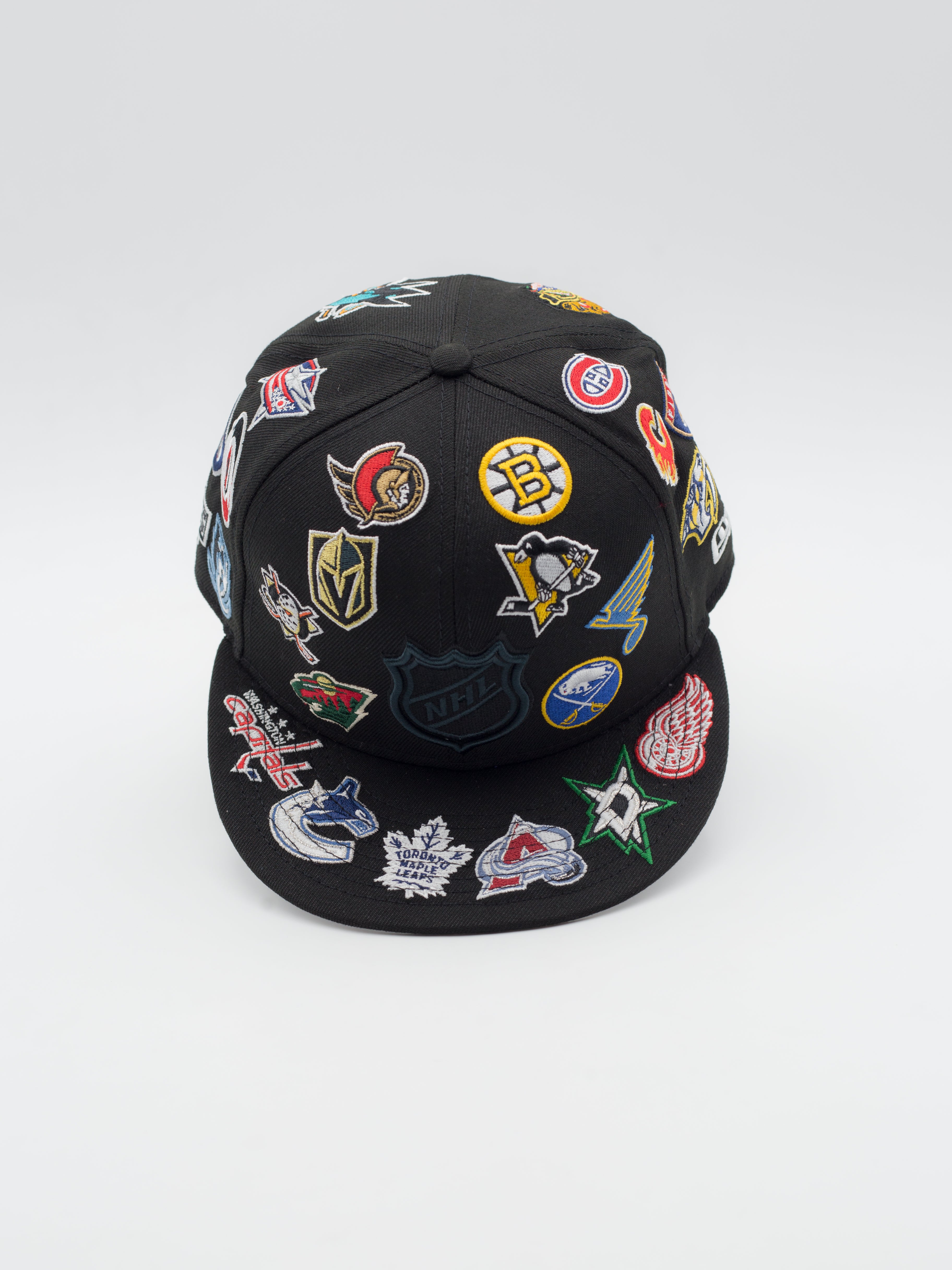59FIFTY All Over NHL Teams Black