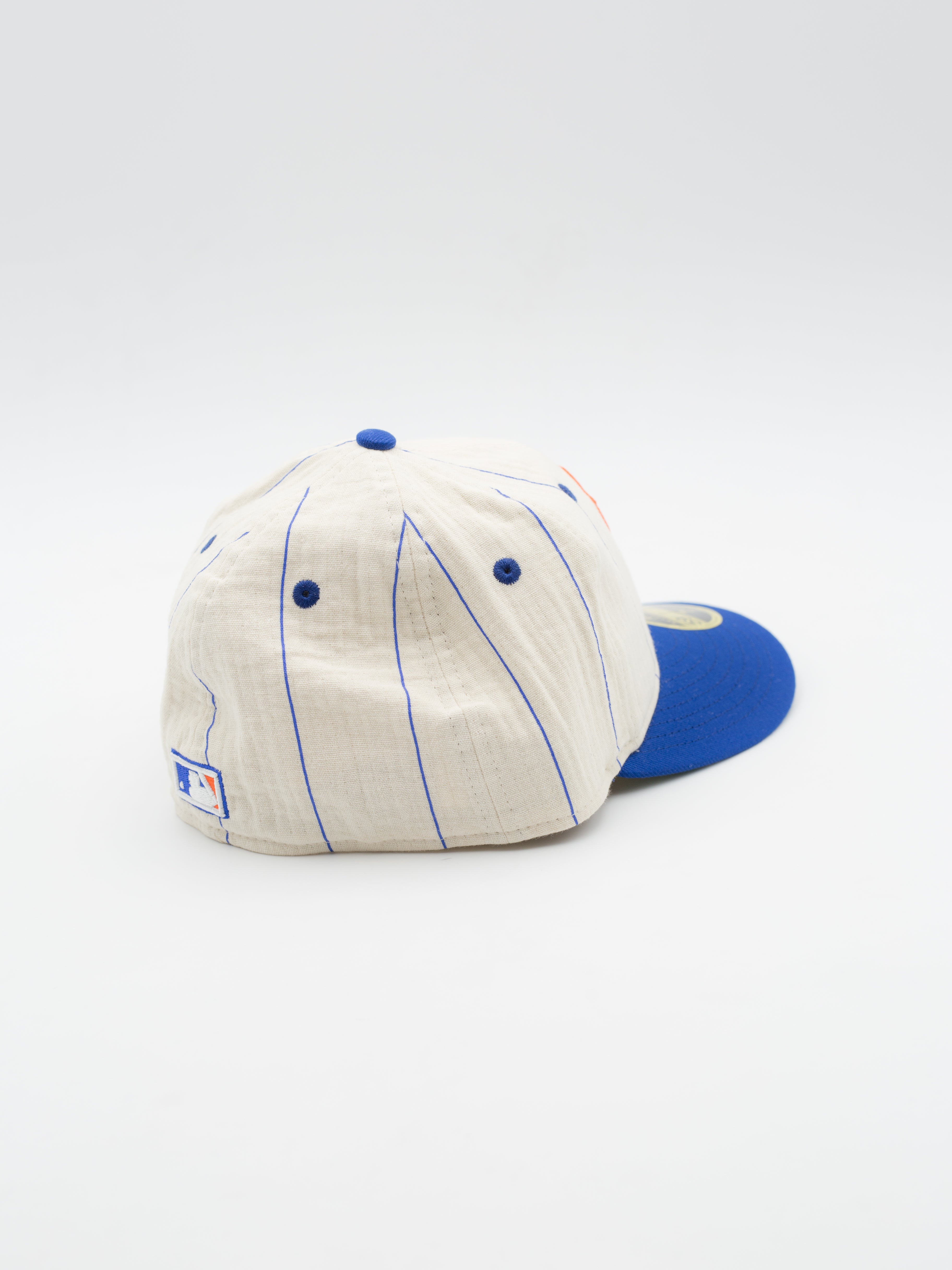 59FIFTY Retro Crown Pinstripe Linen Mascot New York Mets