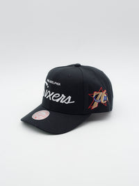 Pro Crown Head Coach Philadelphia 76ers Snapback Black