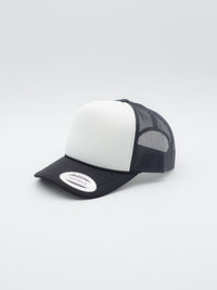 Foam Trucker Cord Snapback Black/White