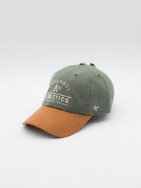 CLEAN UP Windham Suede Oakland Athletics Green